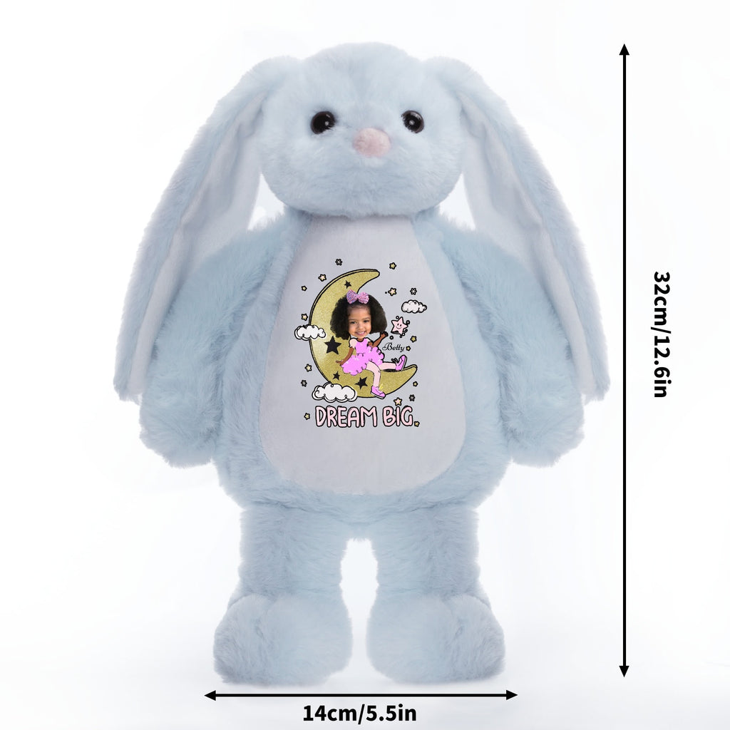 Personalized Plush Stuffed Bunny Rabbit