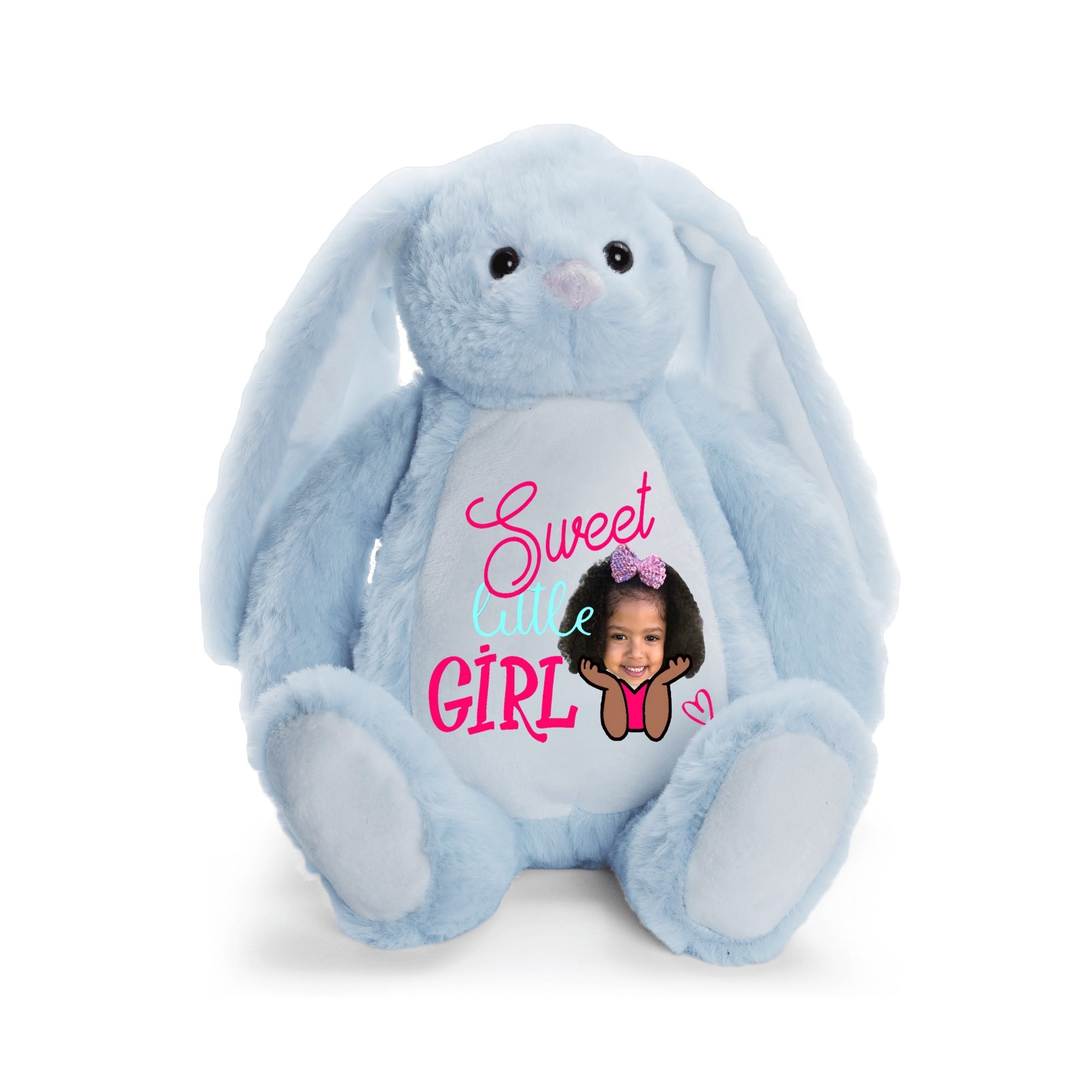 Printing Plush Stuffed Bunny Rabbit