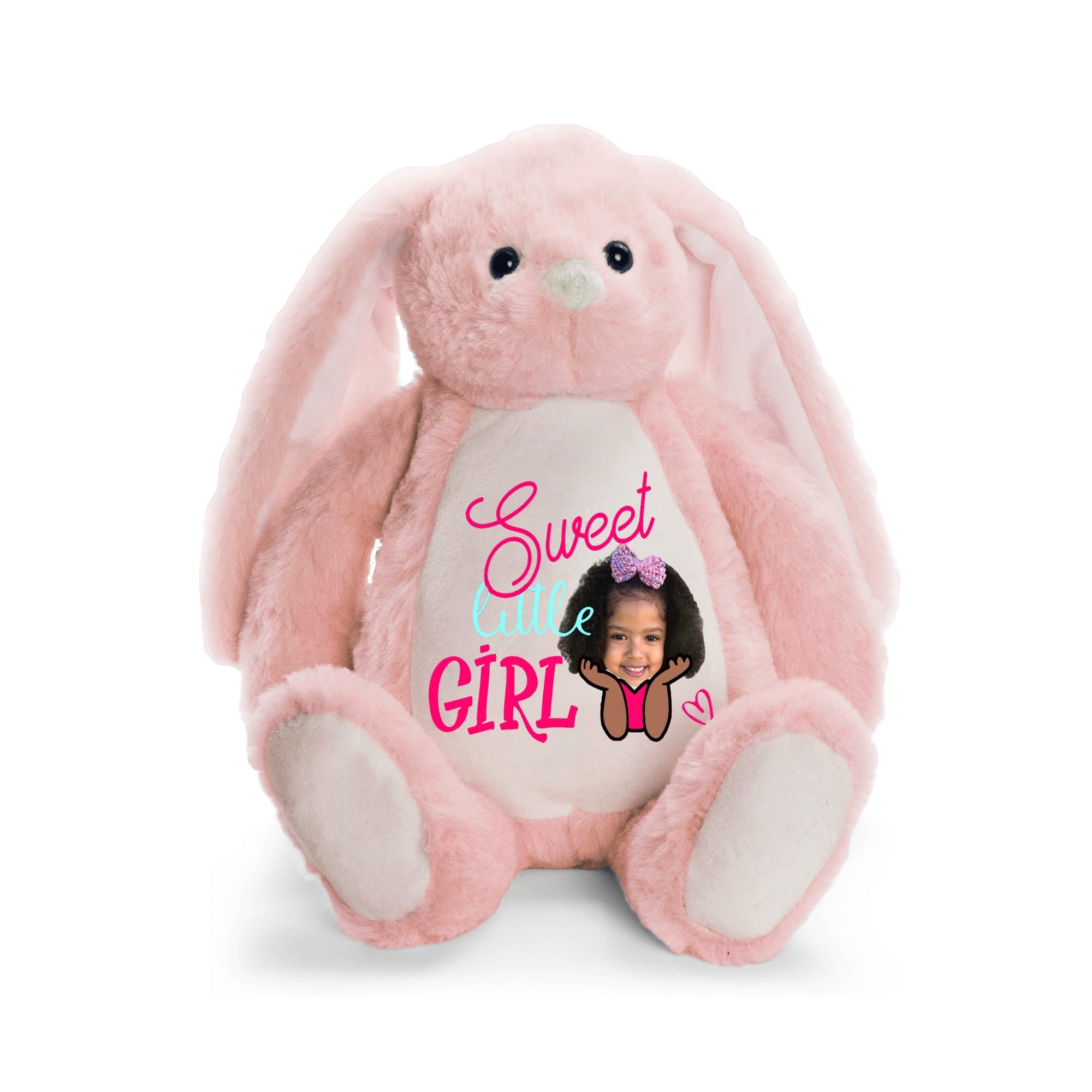 Printing Plush Stuffed Bunny Rabbit