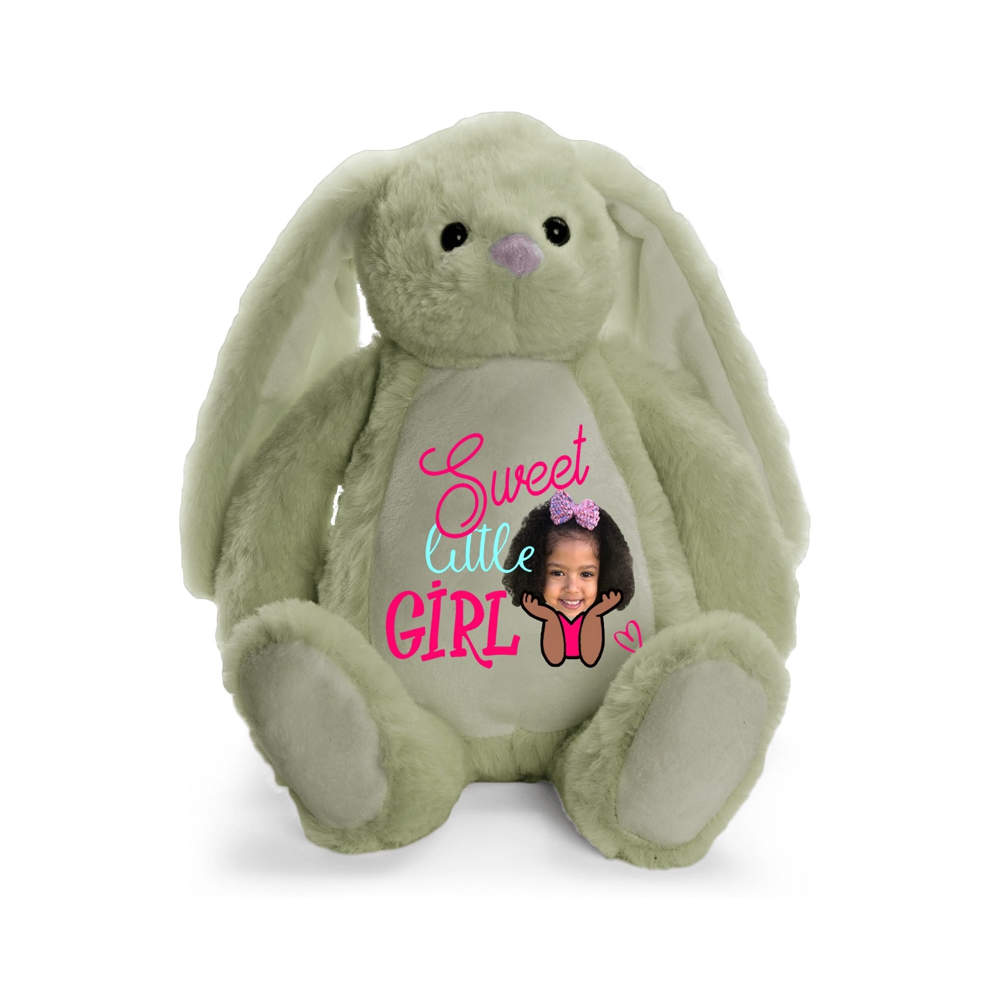Printing Plush Stuffed Bunny Rabbit