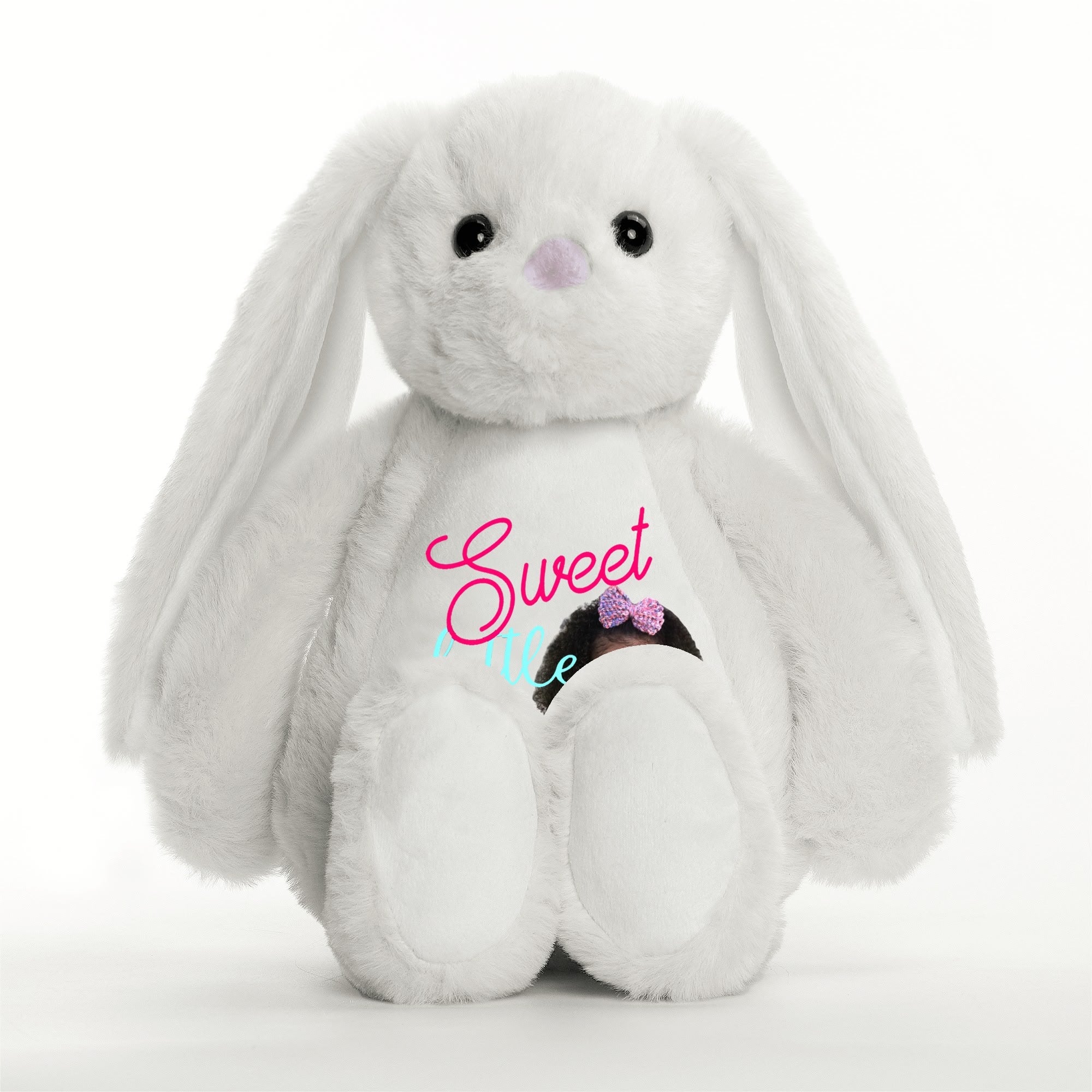 Printing Plush Stuffed Bunny Rabbit