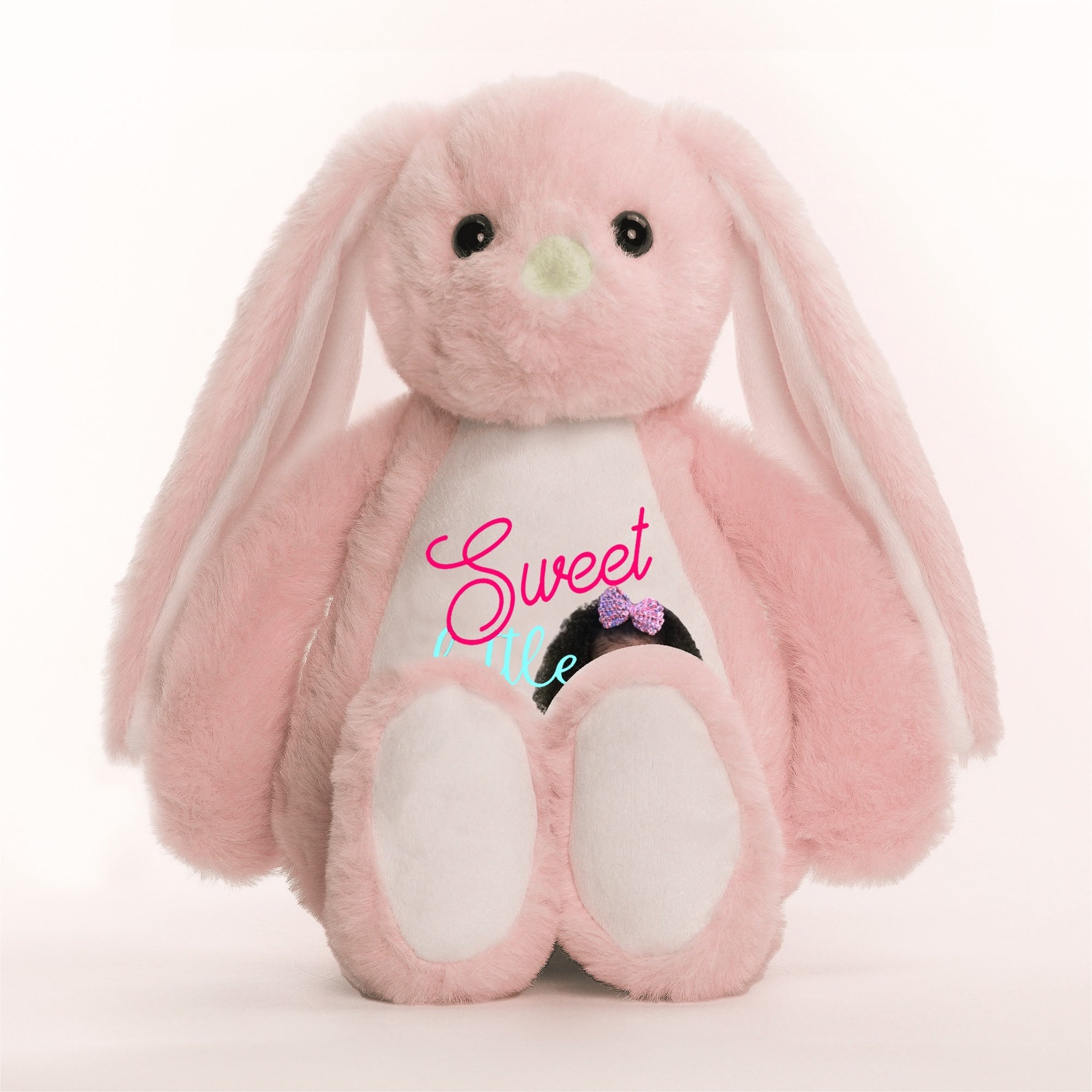 Printing Plush Stuffed Bunny Rabbit