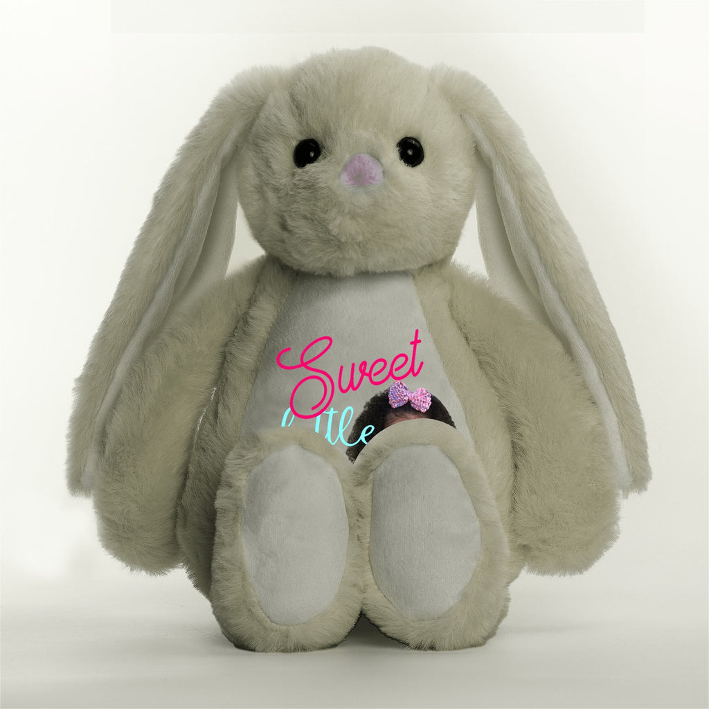Printing Plush Stuffed Bunny Rabbit