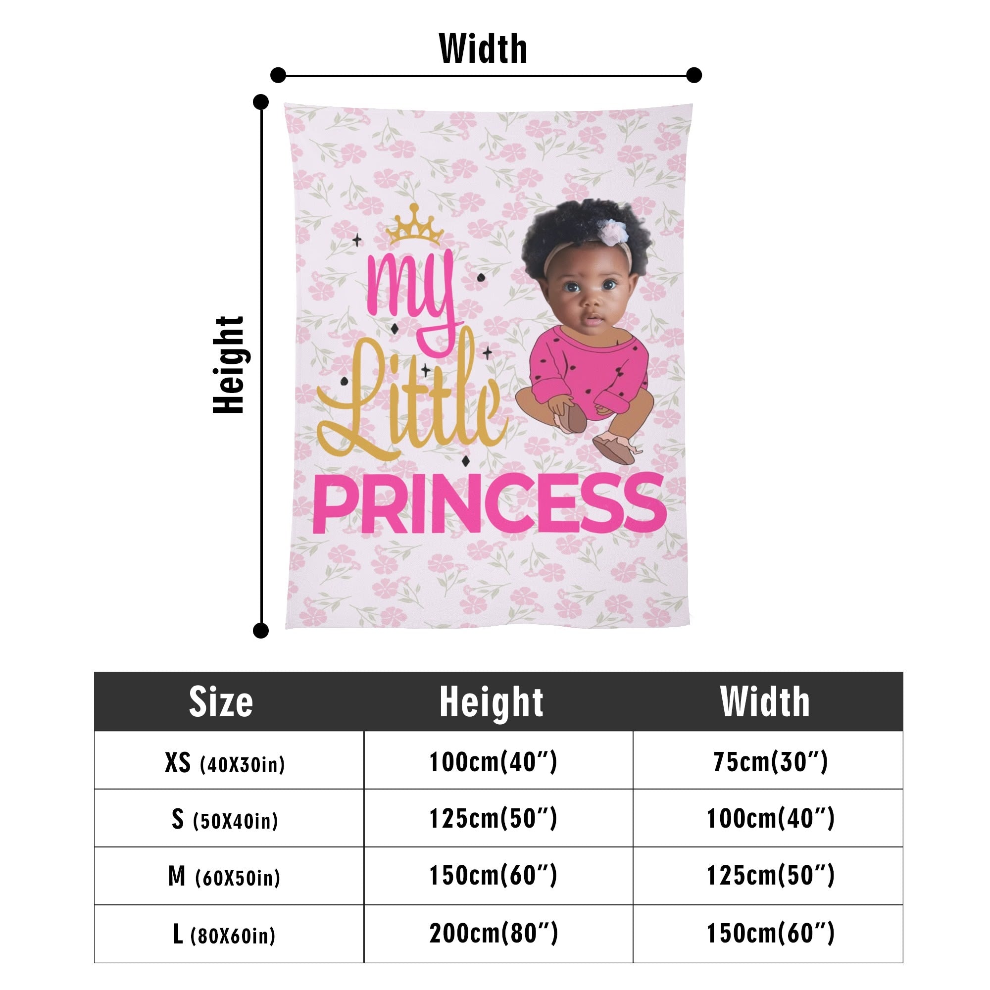 Personalized Baby Newborn 3 Pcs for Beanie Baby Hat Hairband Blanket