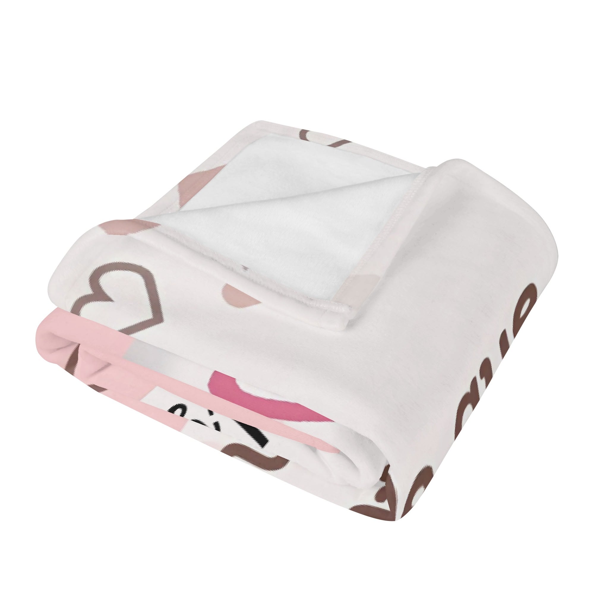Personalized Baby Newborn 3 Pcs for Beanie Baby Hat Hairband Blanket