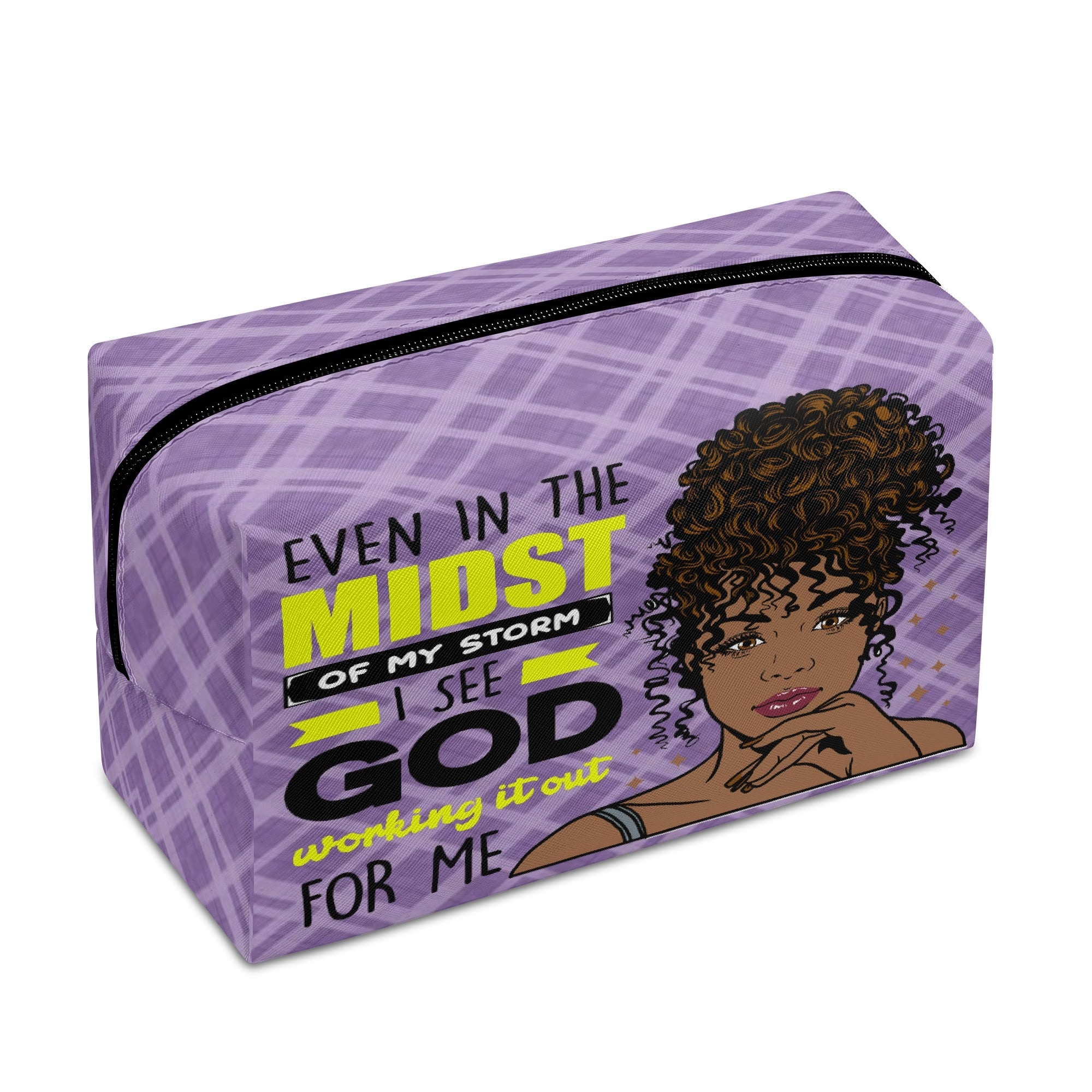 Even in the Midst PU Cosmetic Bag