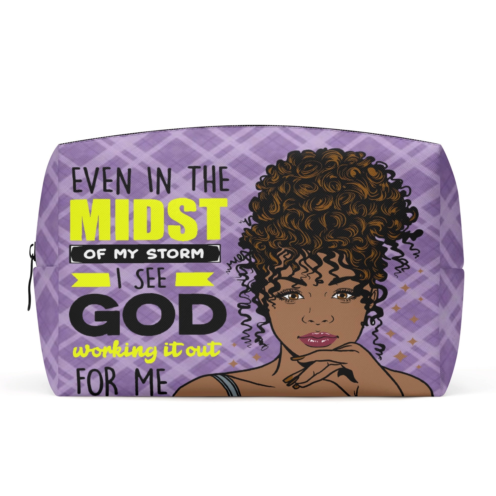Even in the Midst PU Cosmetic Bag