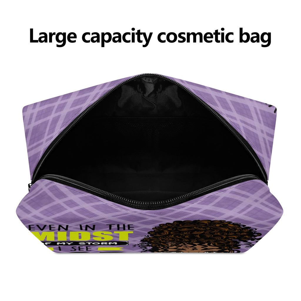 Even in the Midst PU Cosmetic Bag