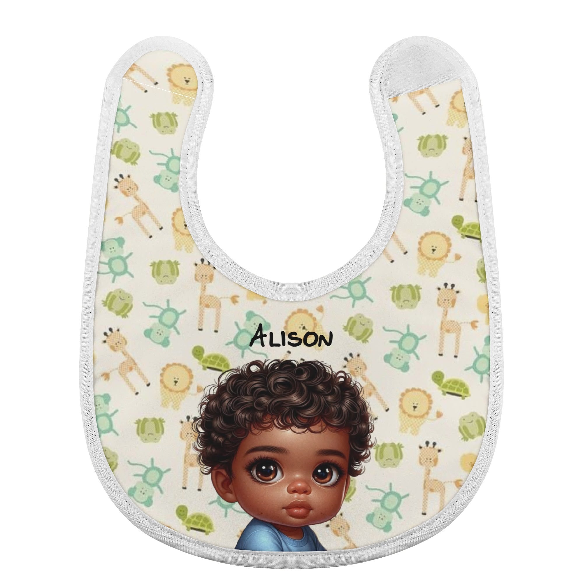 Custom Drooling and Teething Baby Bibs