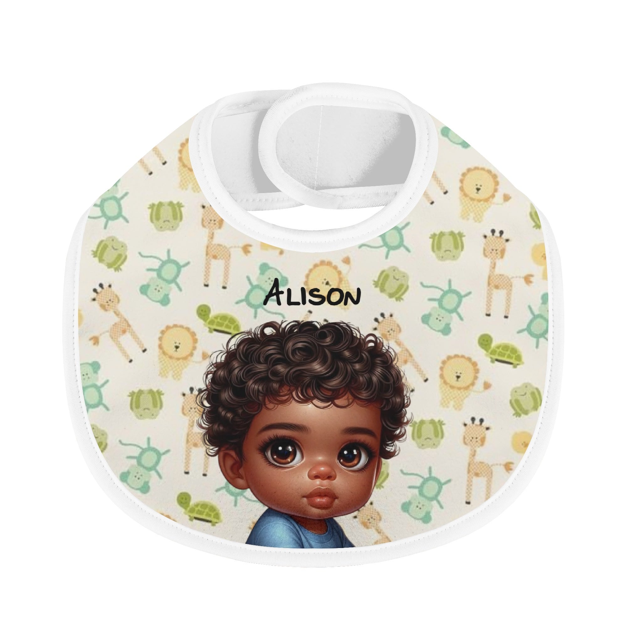 Custom Drooling and Teething Baby Bibs