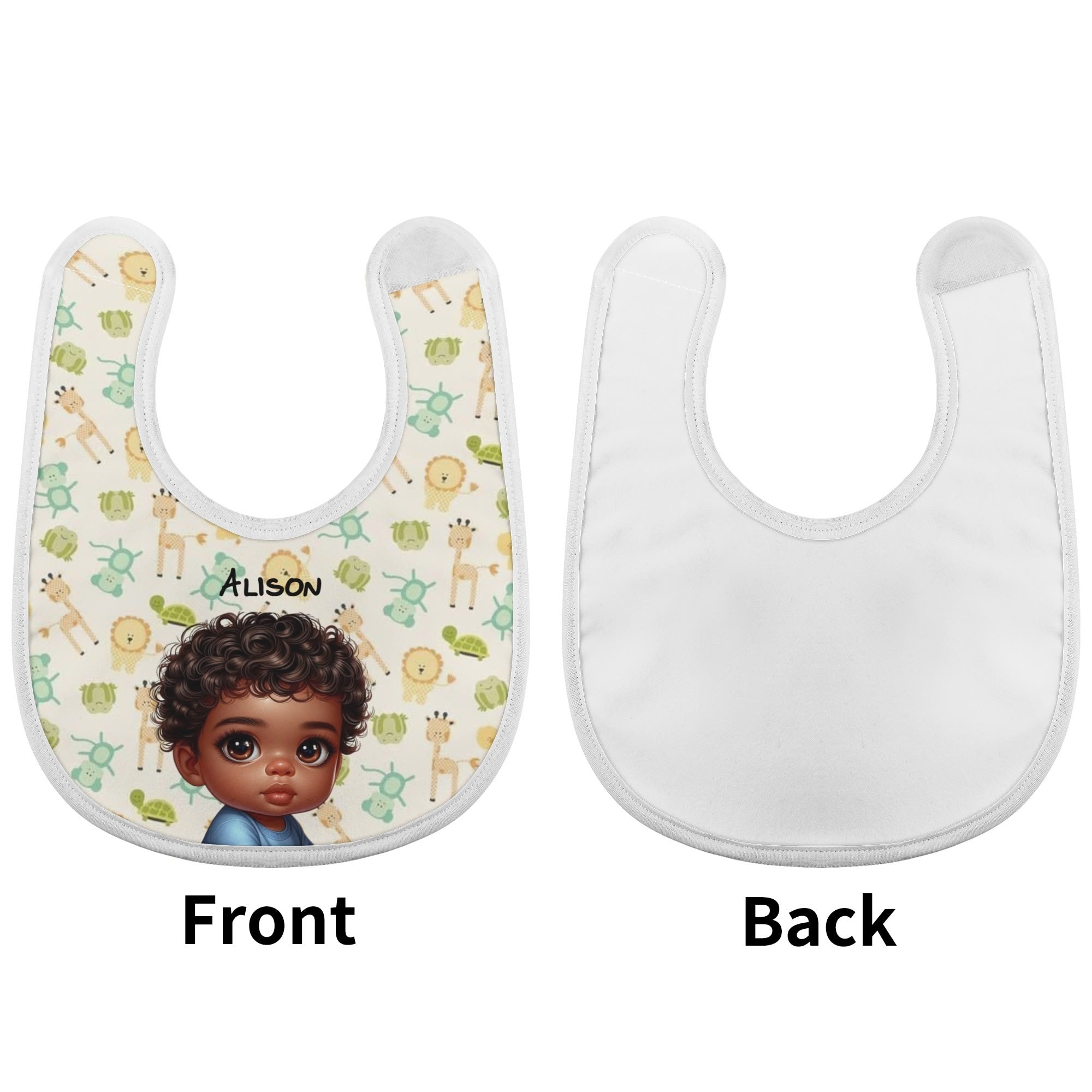 Custom Drooling and Teething Baby Bibs