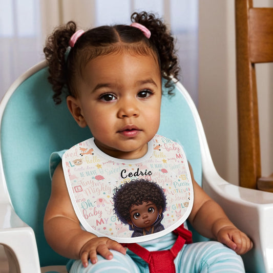 Custom Drooling and Teething Baby Bibs for Babies
