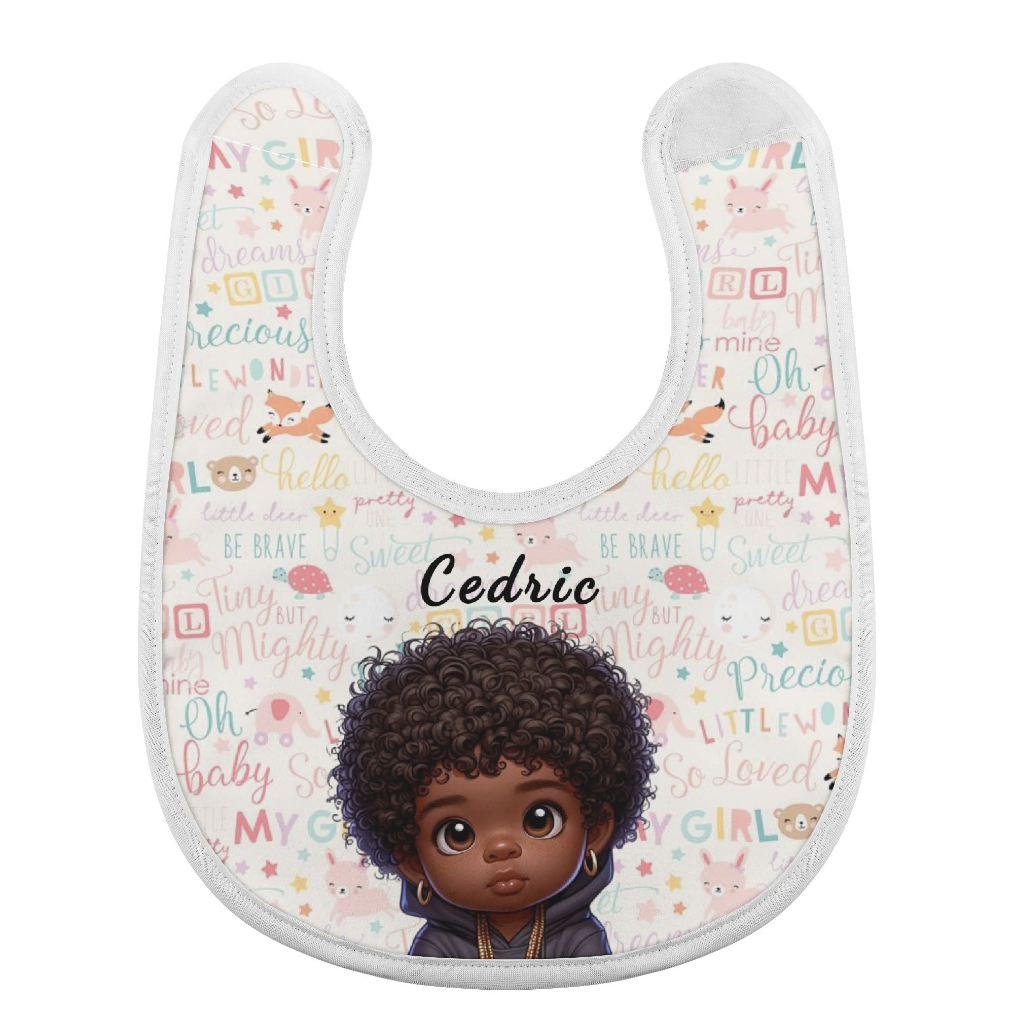 Custom Drooling and Teething Baby Bibs for Babies