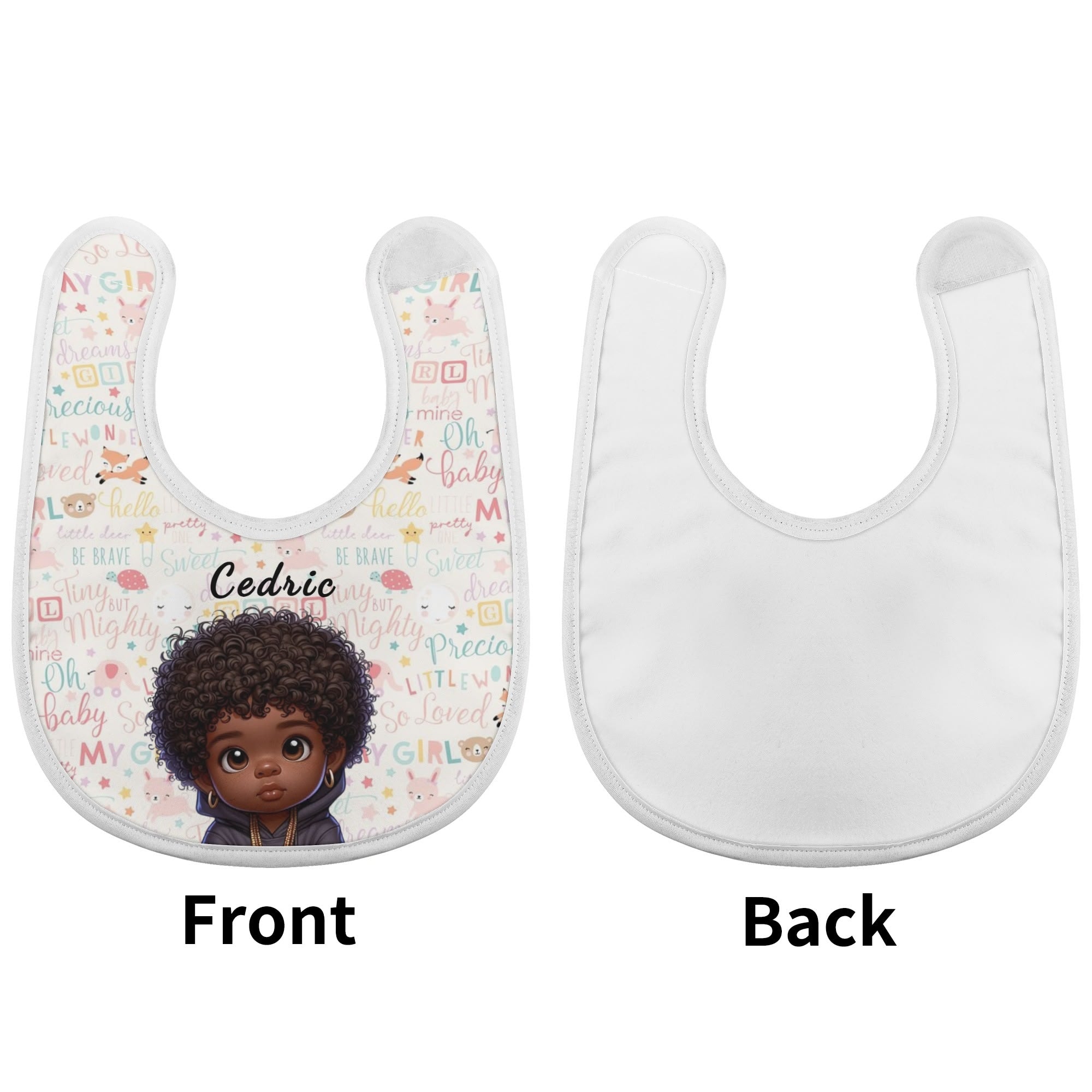 Custom Drooling and Teething Baby Bibs for Babies