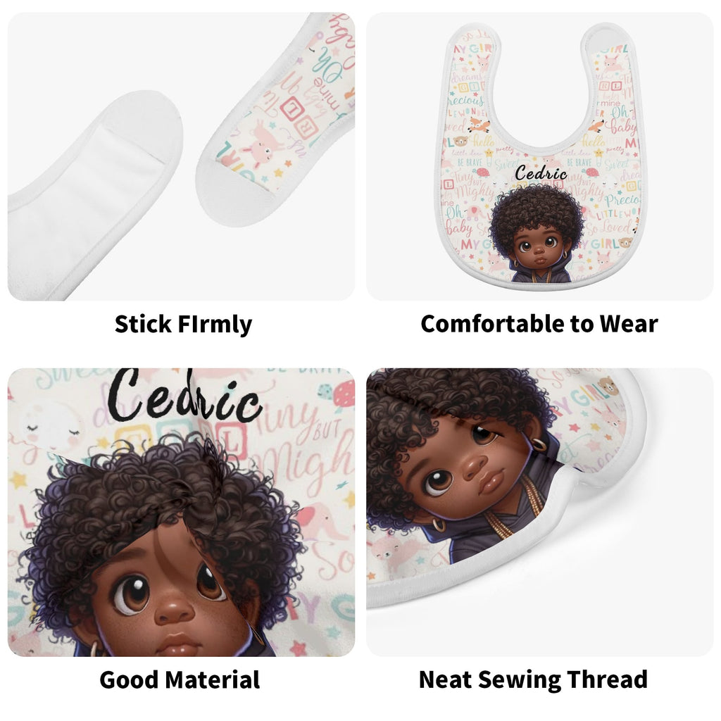 Custom Drooling and Teething Baby Bibs for Babies