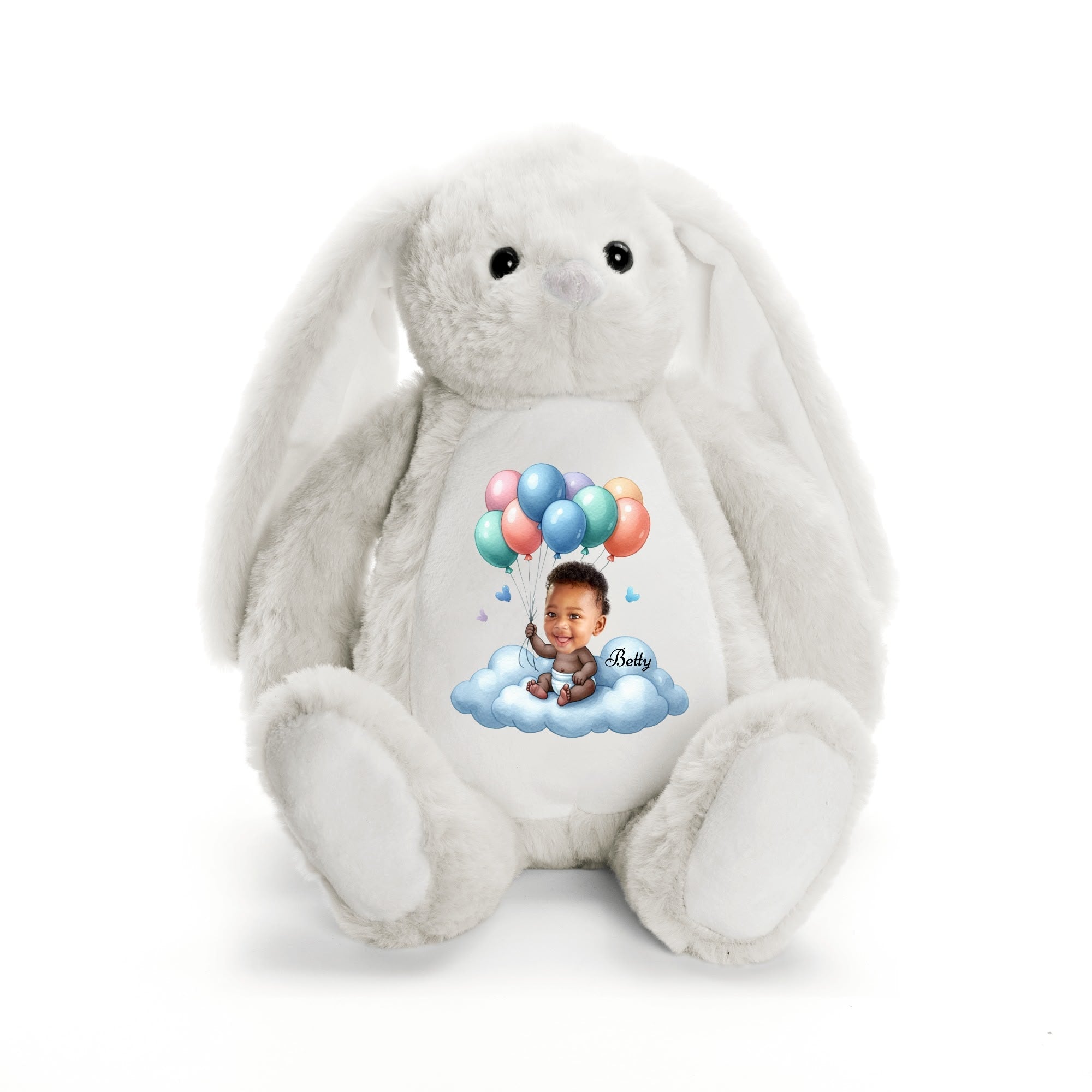 Printing Plush Stuffed Bunny Rabbit for Easter Christmas Birthday