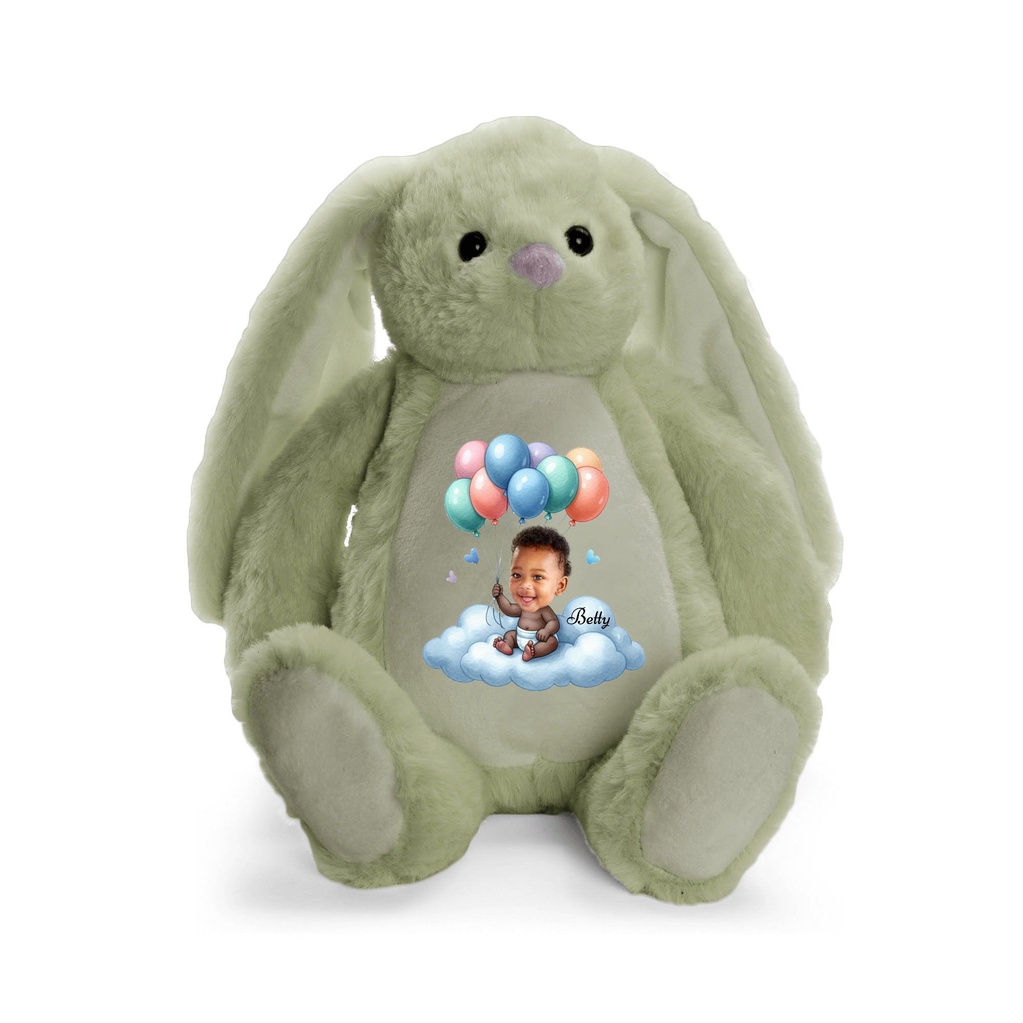 Printing Plush Stuffed Bunny Rabbit for Easter Christmas Birthday