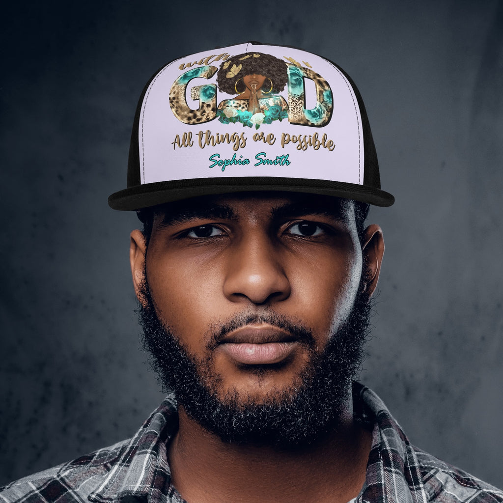 With God Baseball Cap