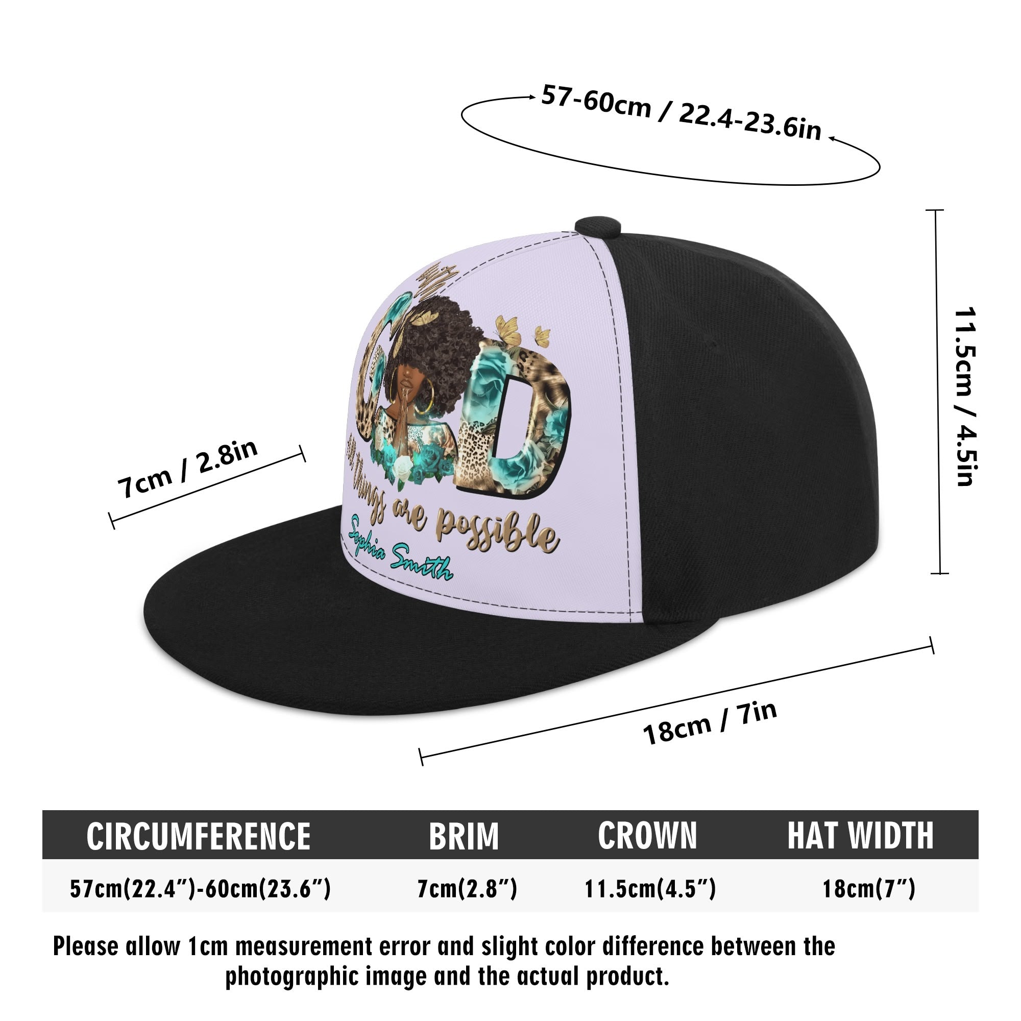 With God Baseball Cap