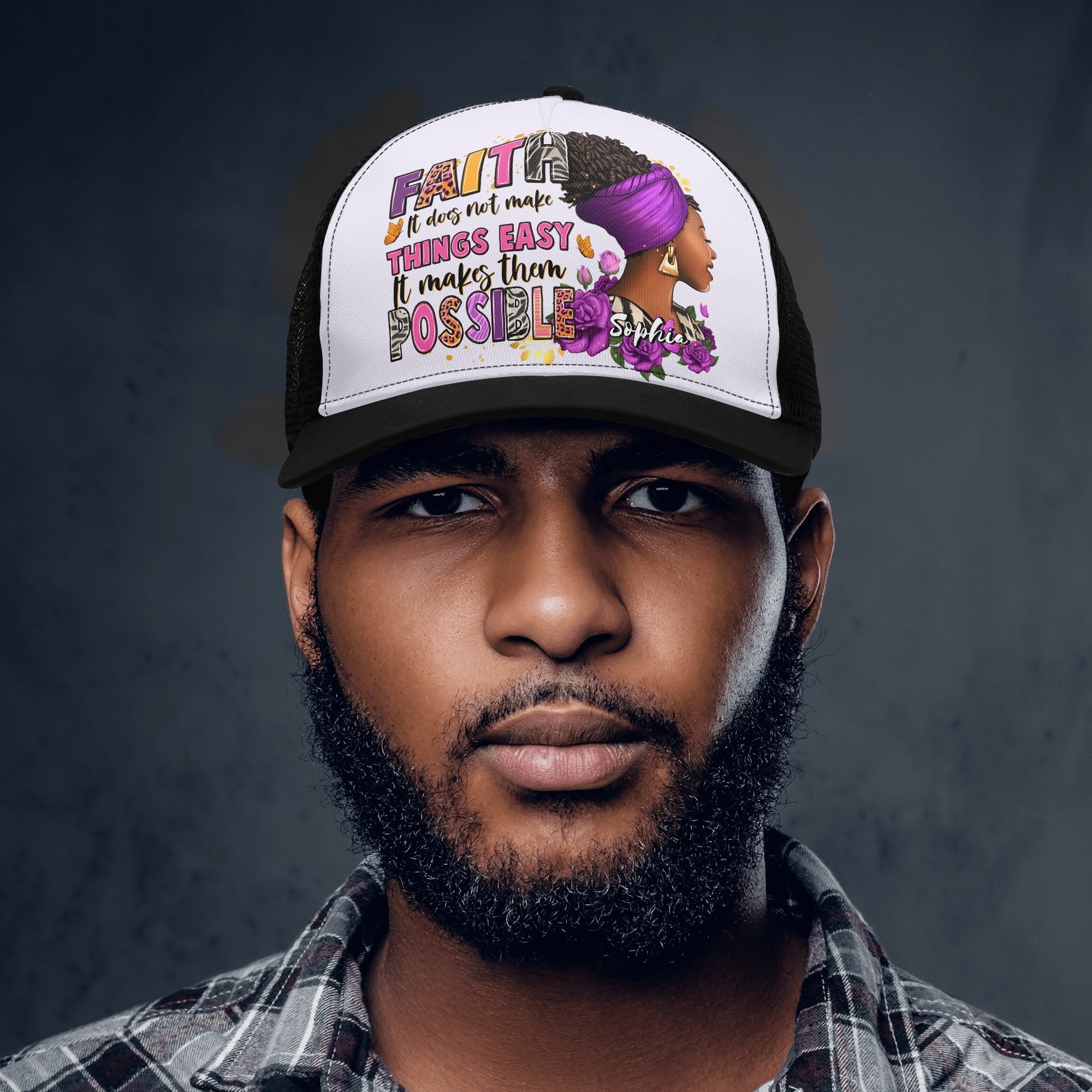 Faith Mesh Trucker Hats