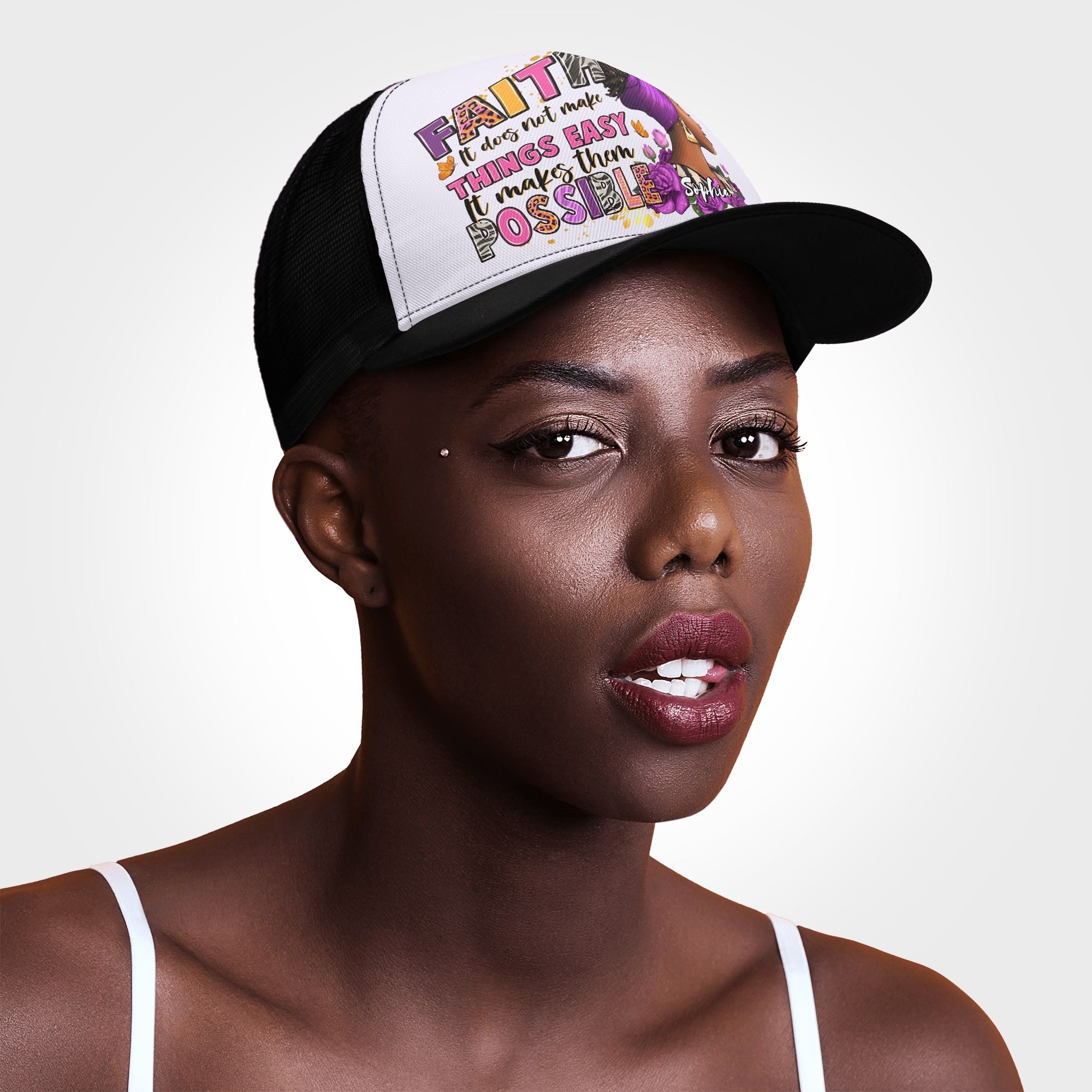 Faith Mesh Trucker Hats