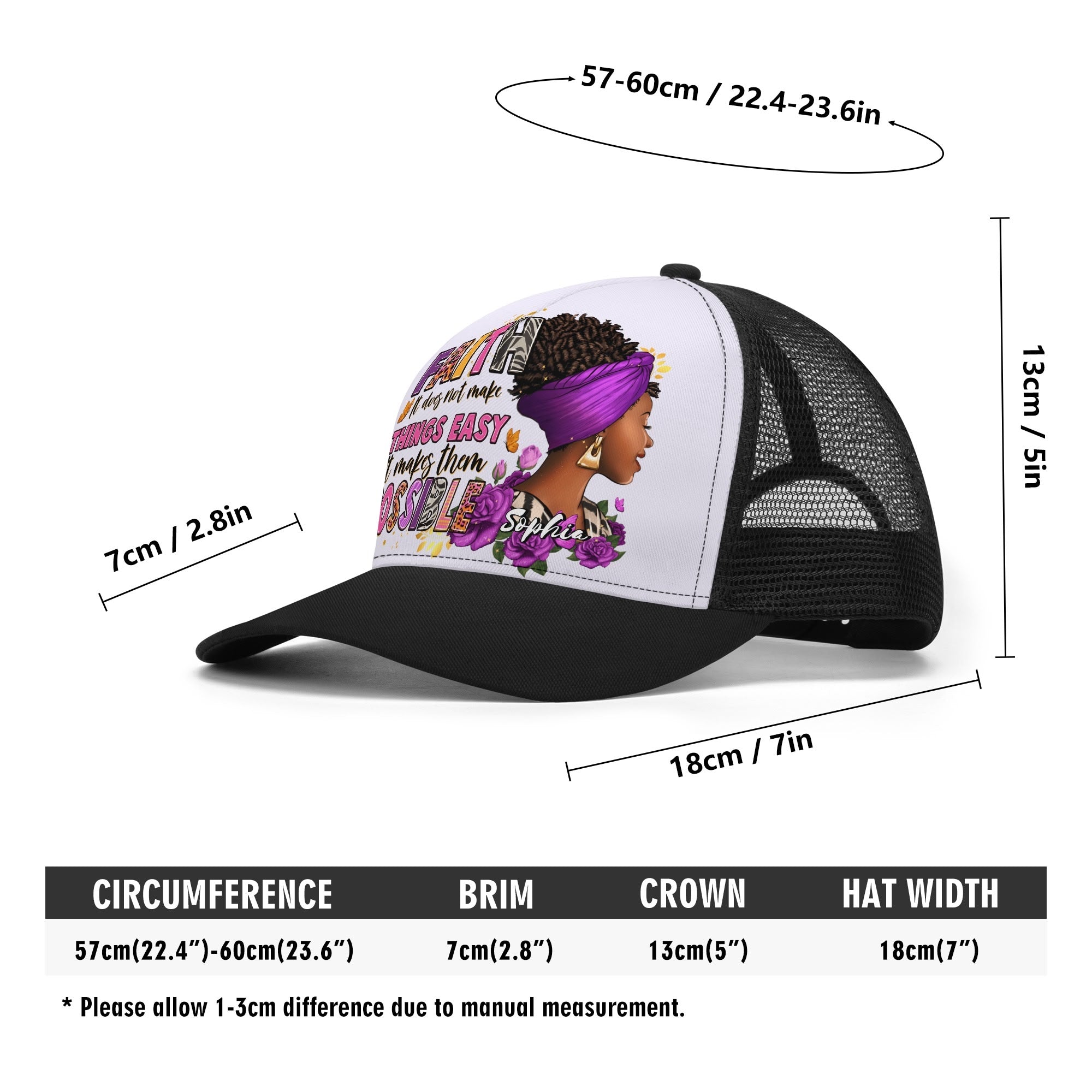 Faith Mesh Trucker Hats