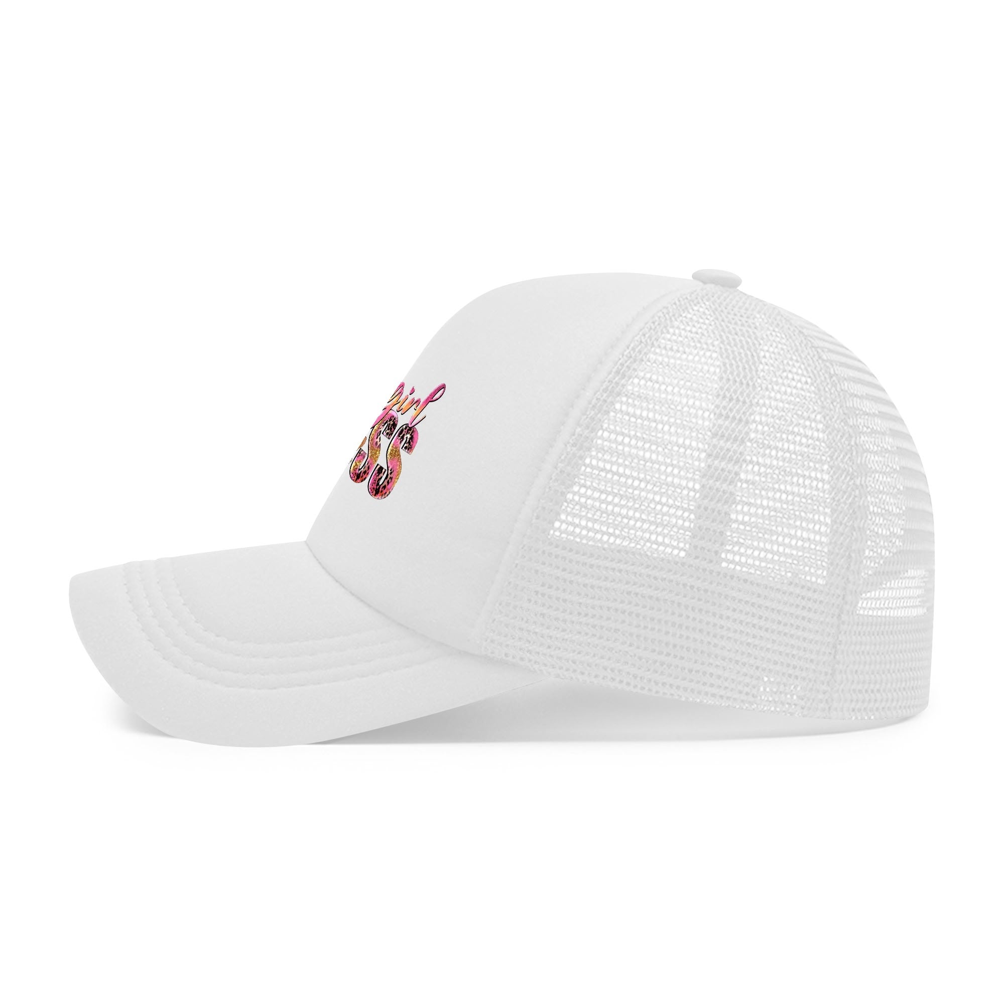 Girl Boss Personalized Breathable Mesh Baseball Cap
