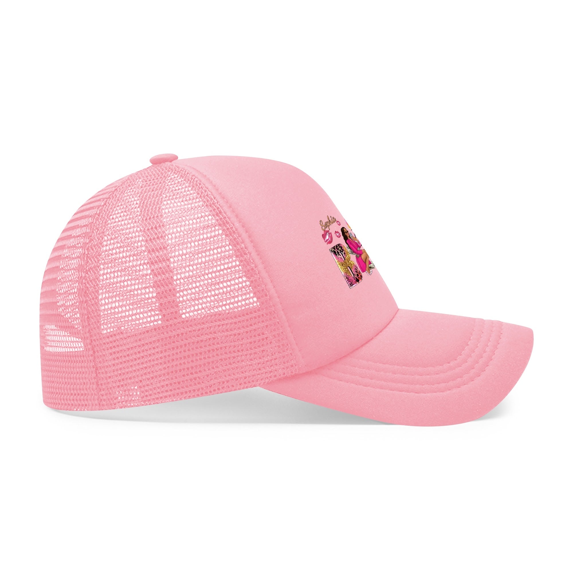Girl Boss Personalized Breathable Mesh Baseball Cap