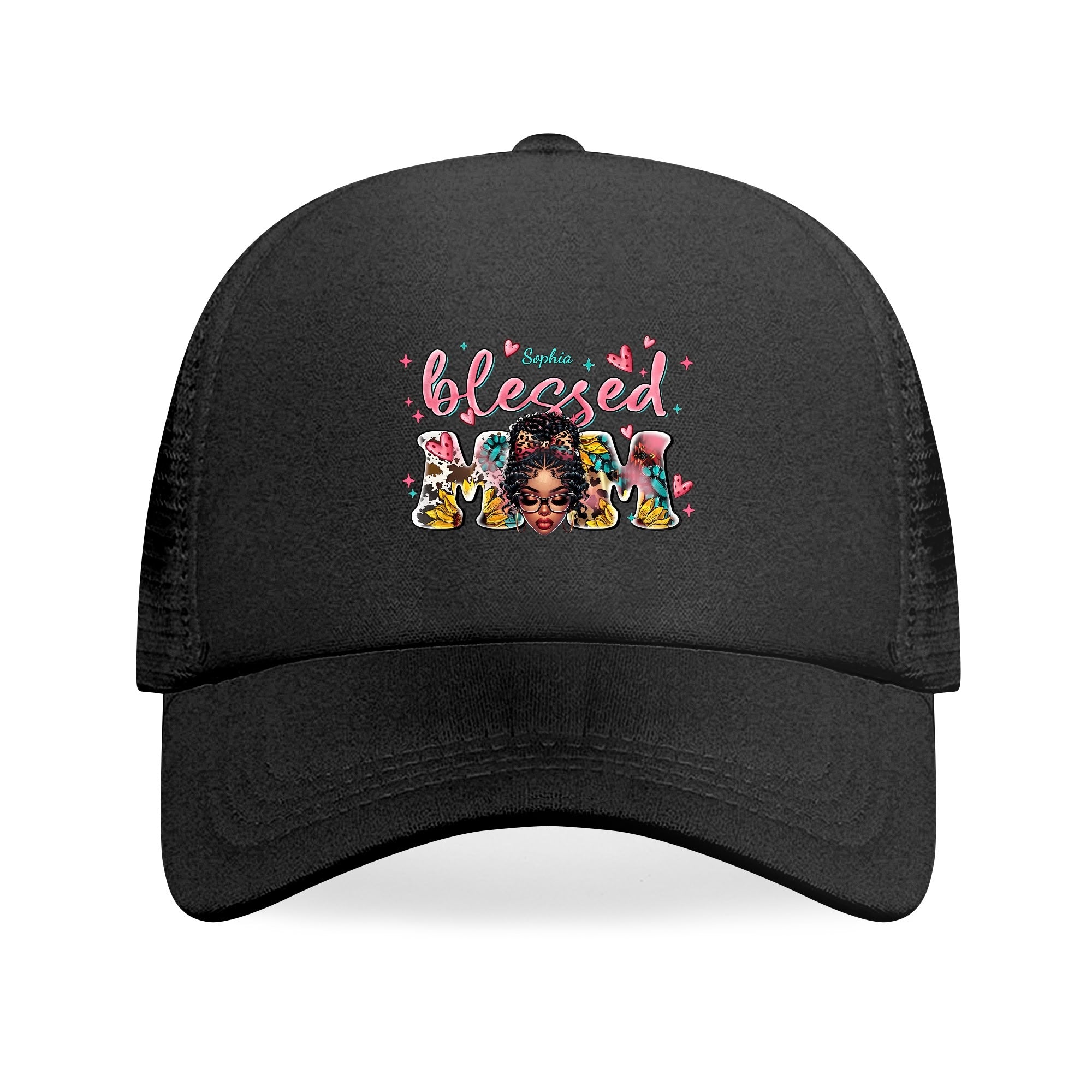 Blessed Mom Breathable Mesh Baseball Cap