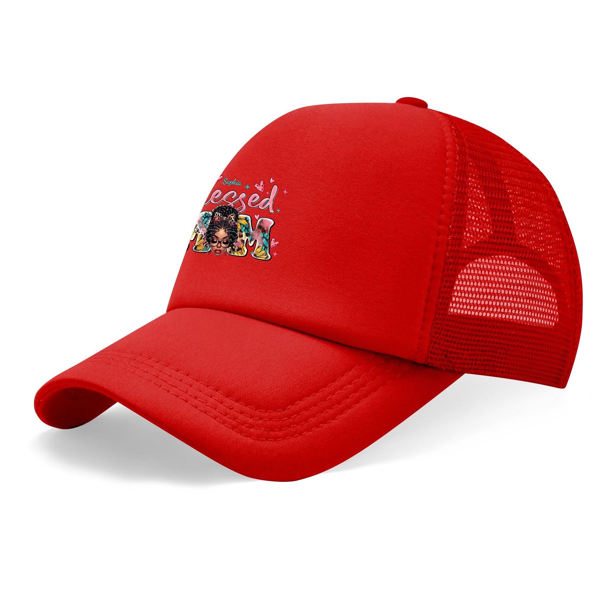 Blessed Mom Breathable Mesh Baseball Cap