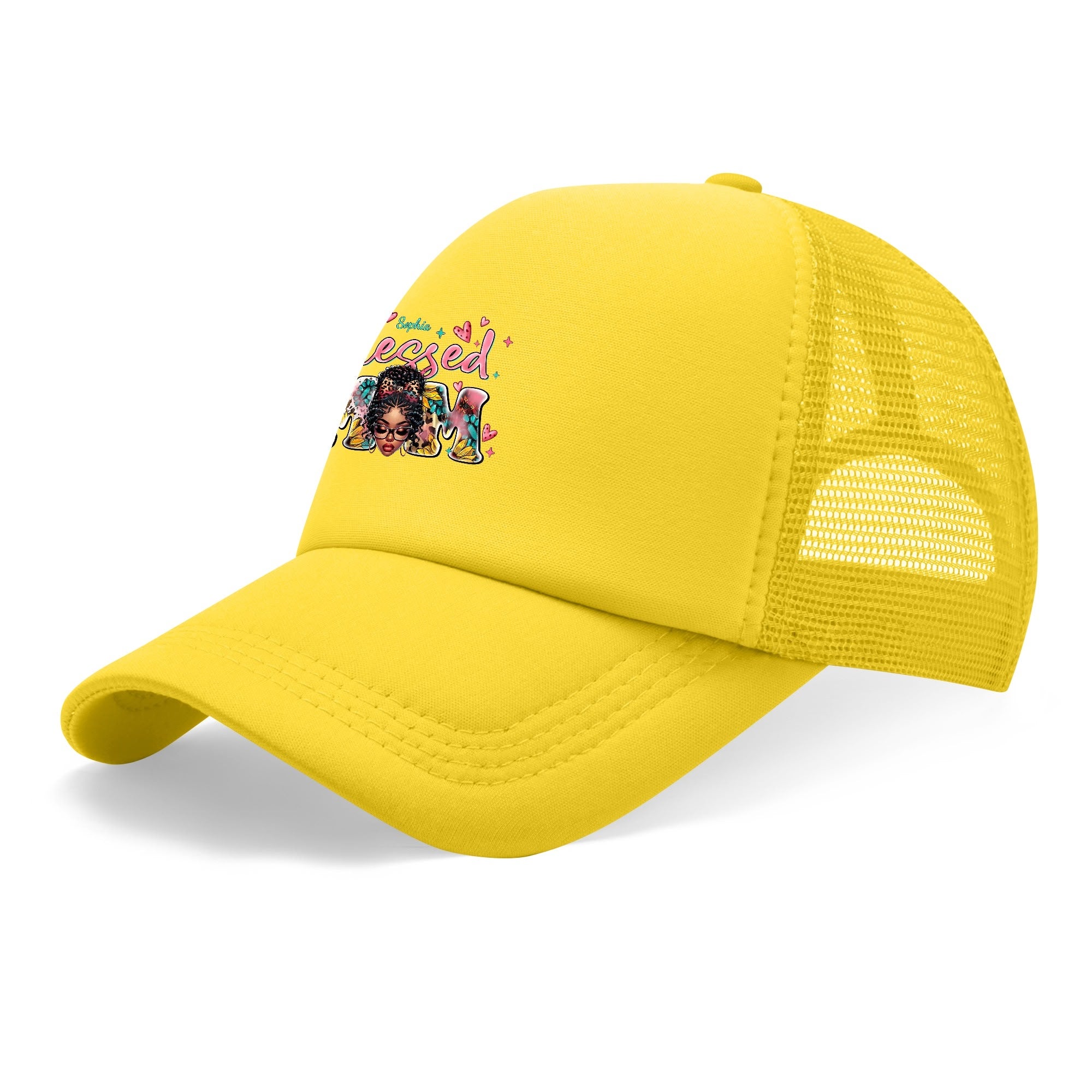 Blessed Mom Breathable Mesh Baseball Cap