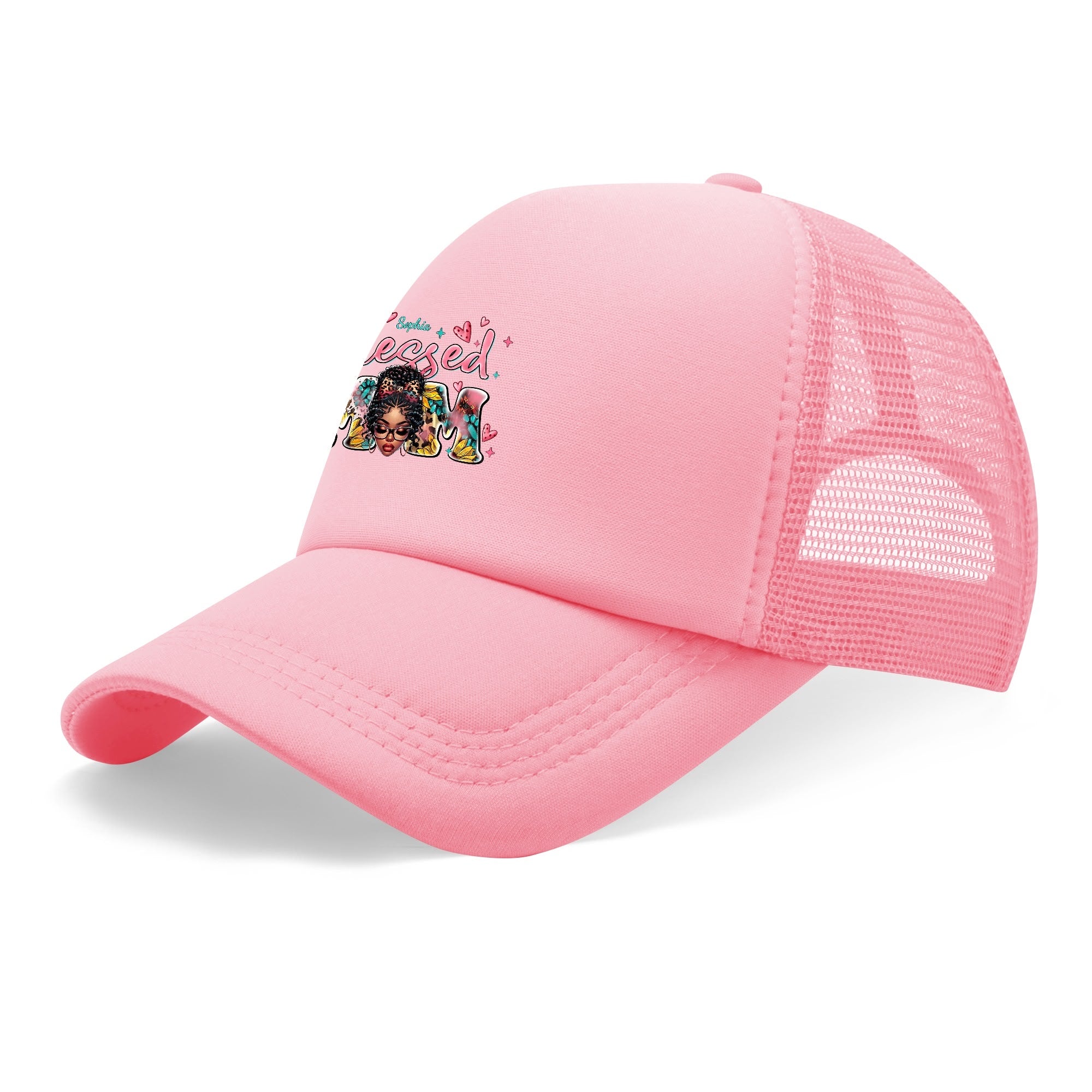 Blessed Mom Breathable Mesh Baseball Cap