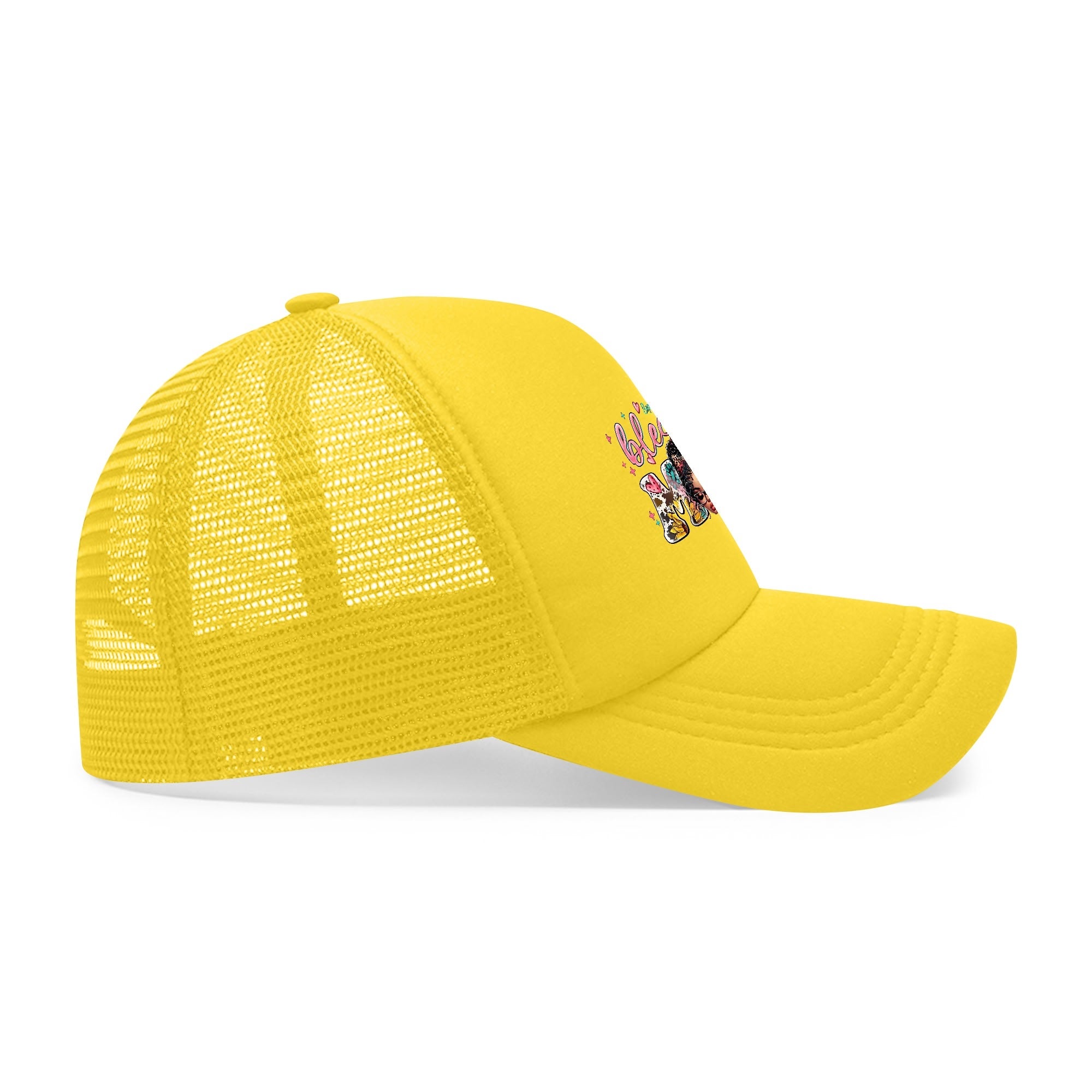 Blessed Mom Breathable Mesh Baseball Cap