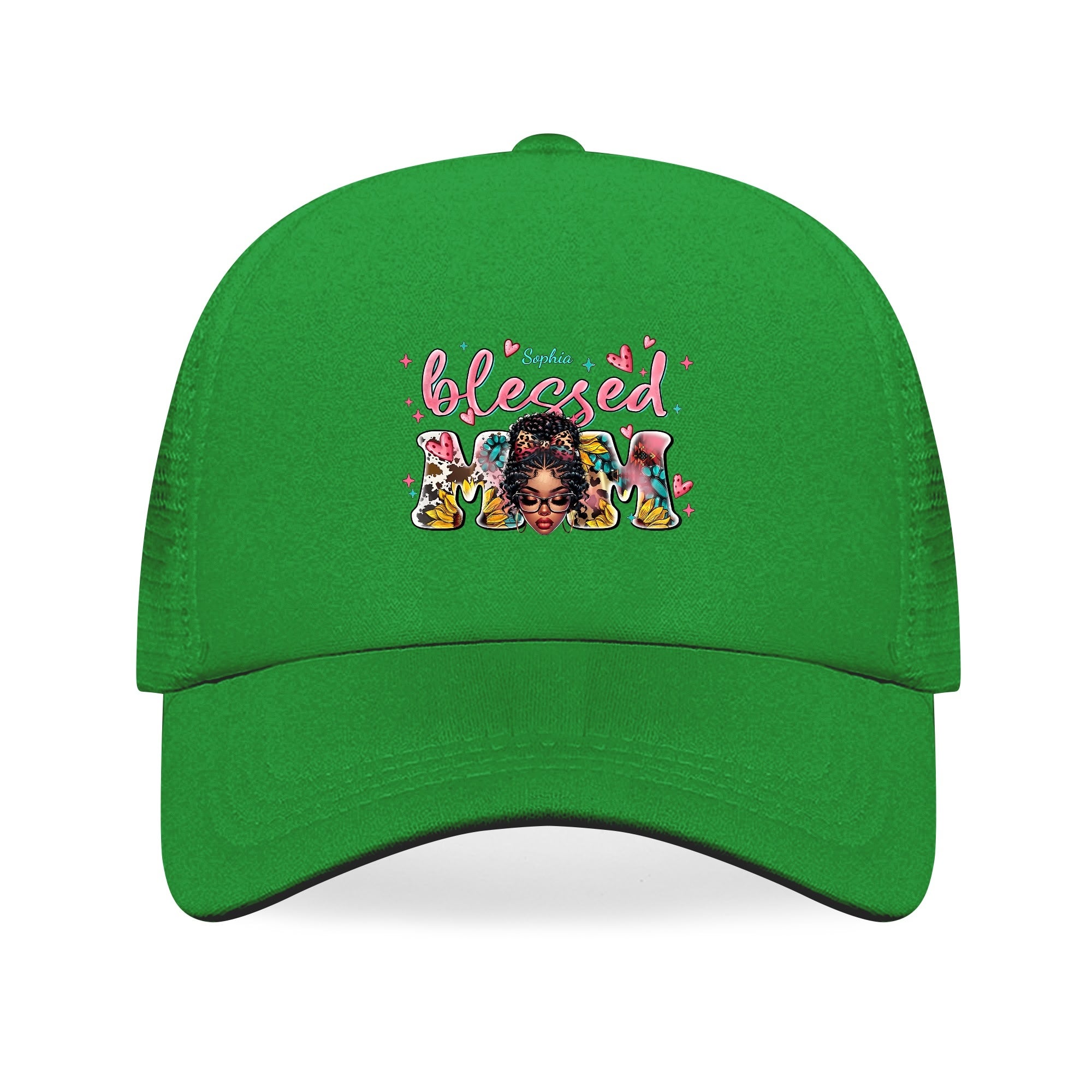 Blessed Mom Breathable Mesh Baseball Cap
