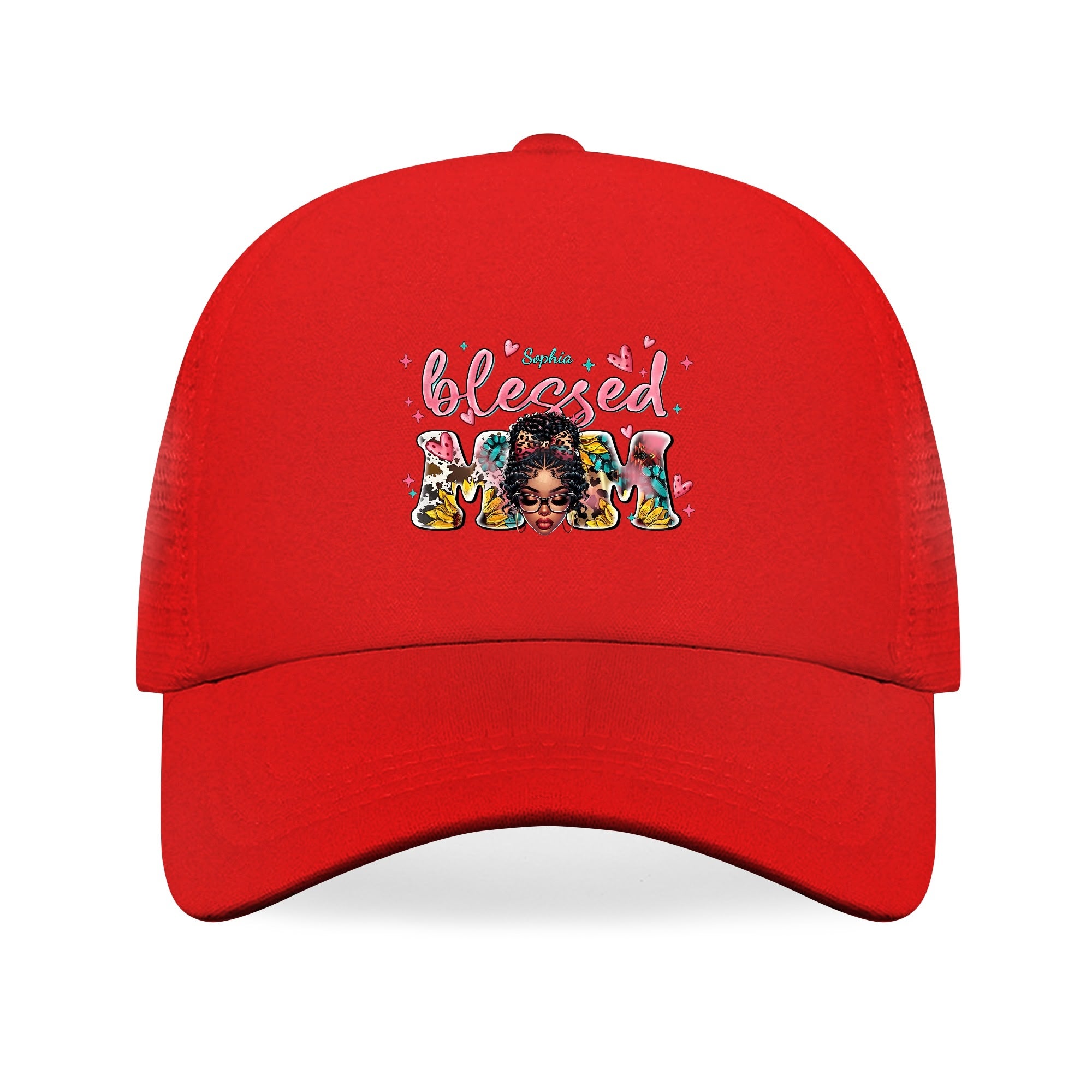 Blessed Mom Breathable Mesh Baseball Cap