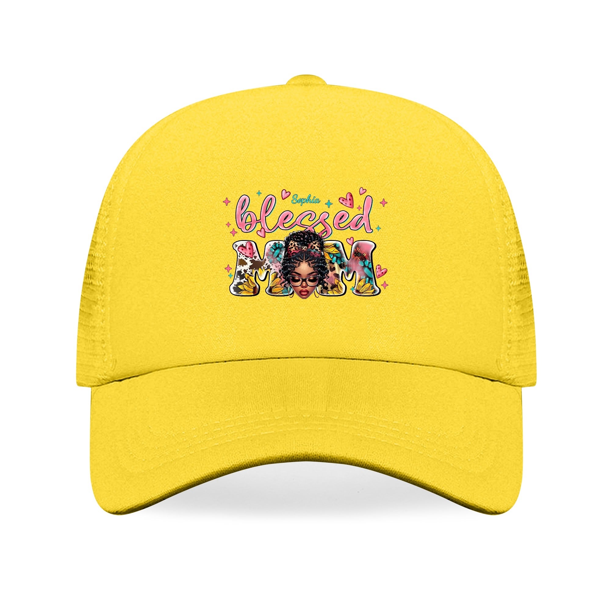 Blessed Mom Breathable Mesh Baseball Cap