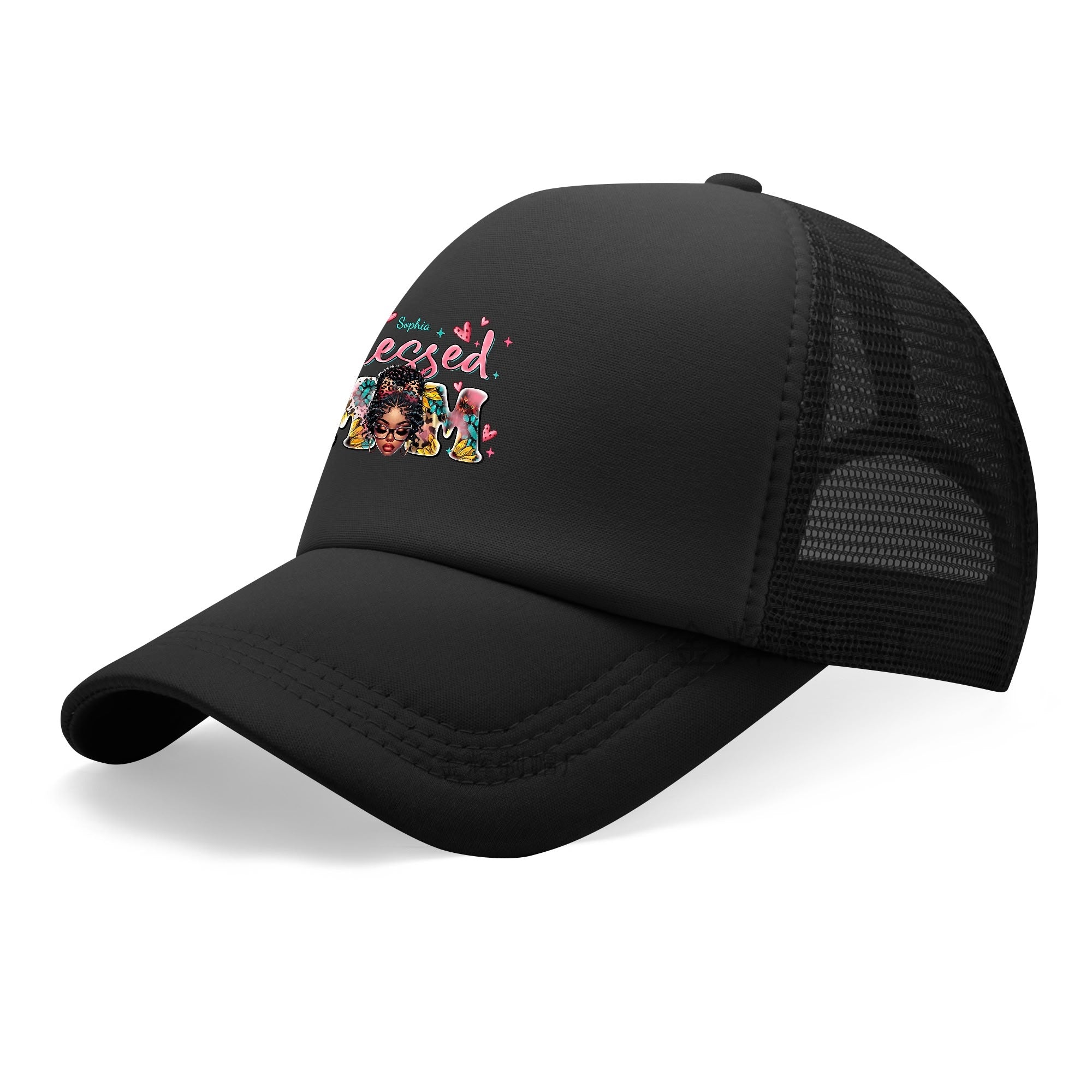 Blessed Mom Breathable Mesh Baseball Cap