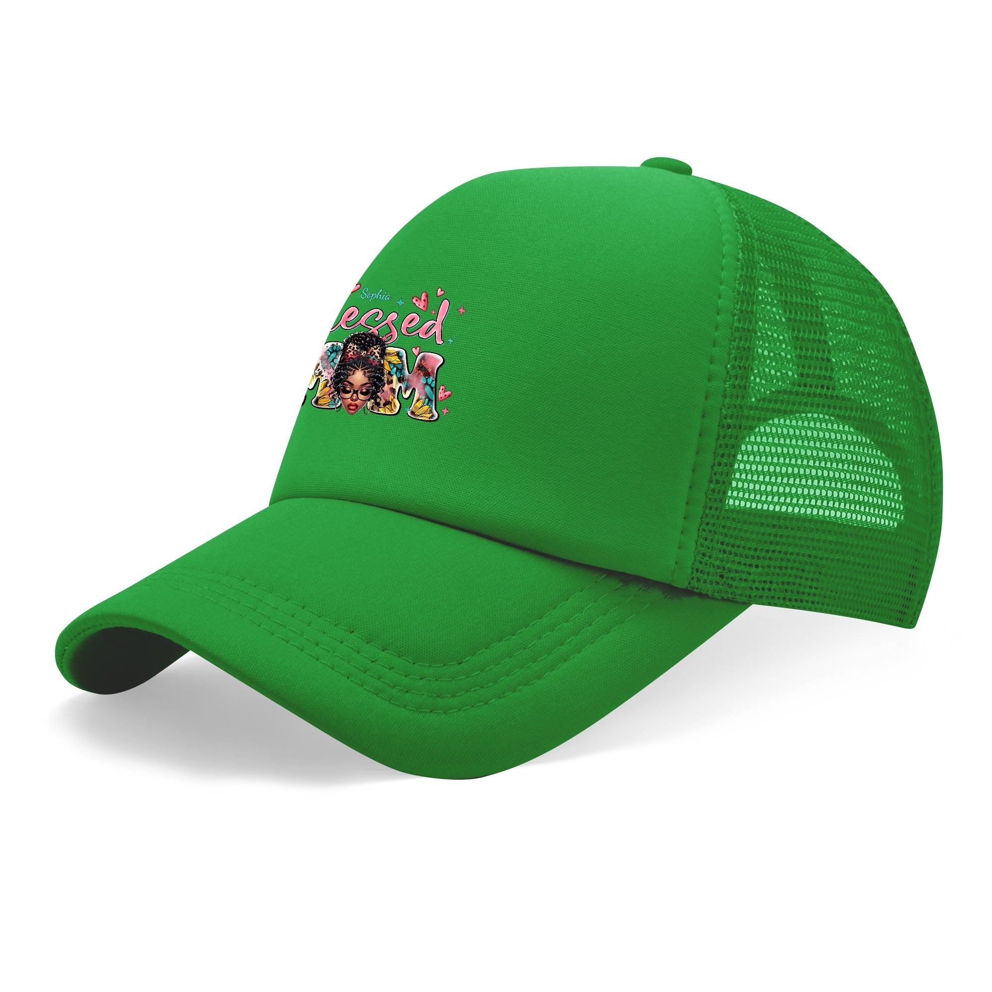 Blessed Mom Breathable Mesh Baseball Cap