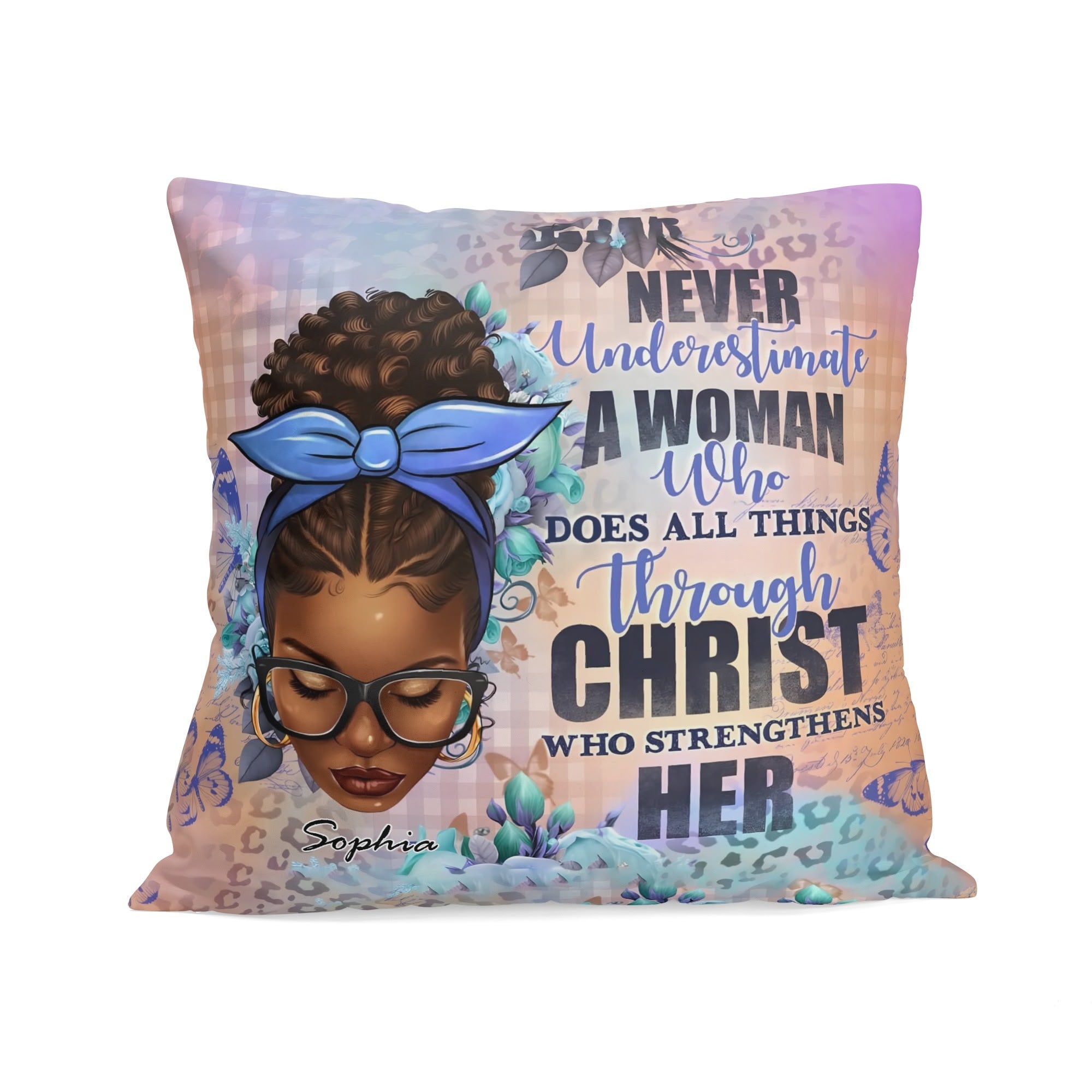 Never Underestimate Personalized Pillow Case