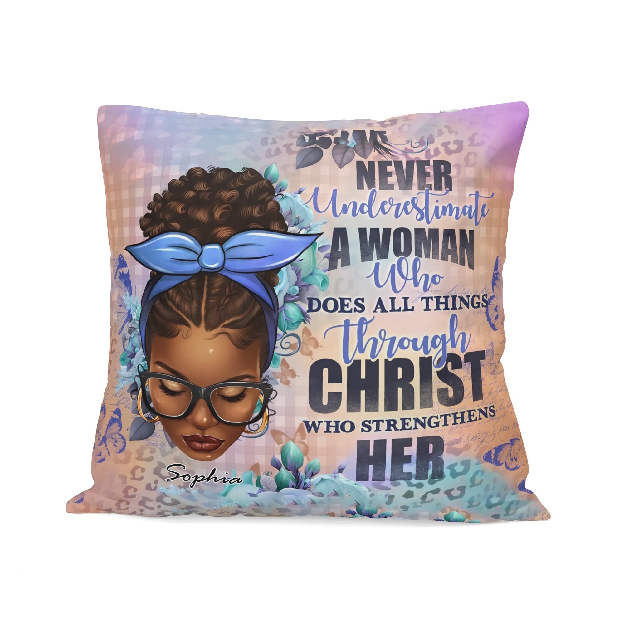 Never Underestimate Personalized Pillow Case