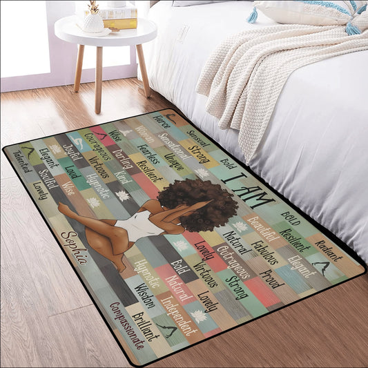 I Am... Sofa Area Bedroom Rug