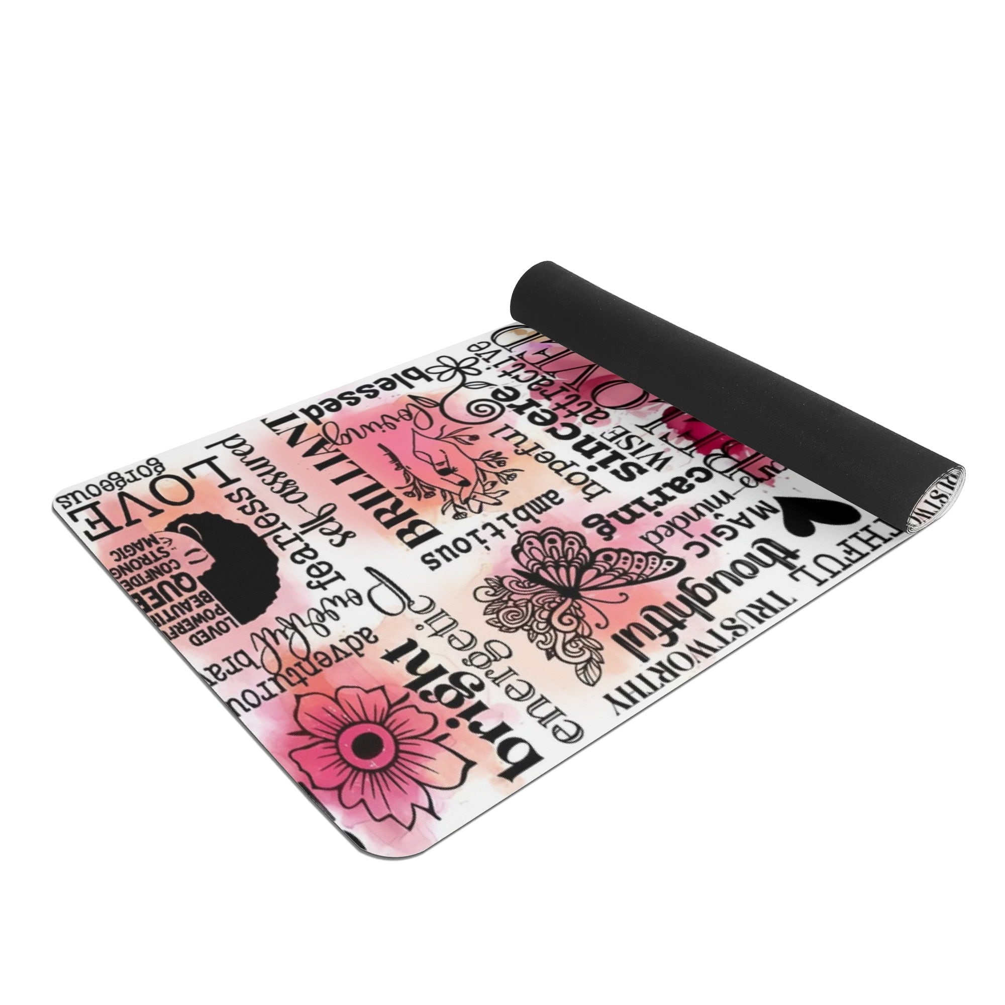 Personalized 4mm Rubber Yoga Mat