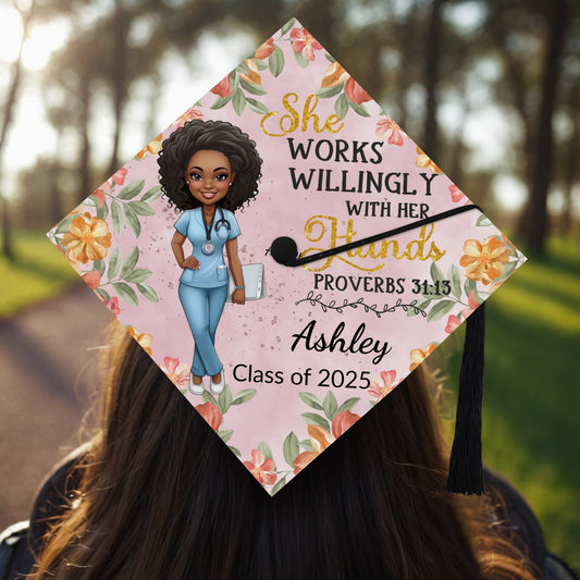 Personalized Decorated Graduation Cap