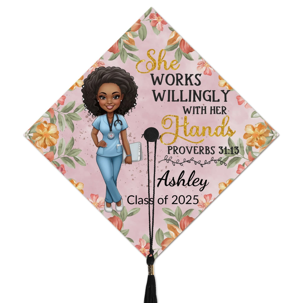 Personalized Decorated Graduation Cap