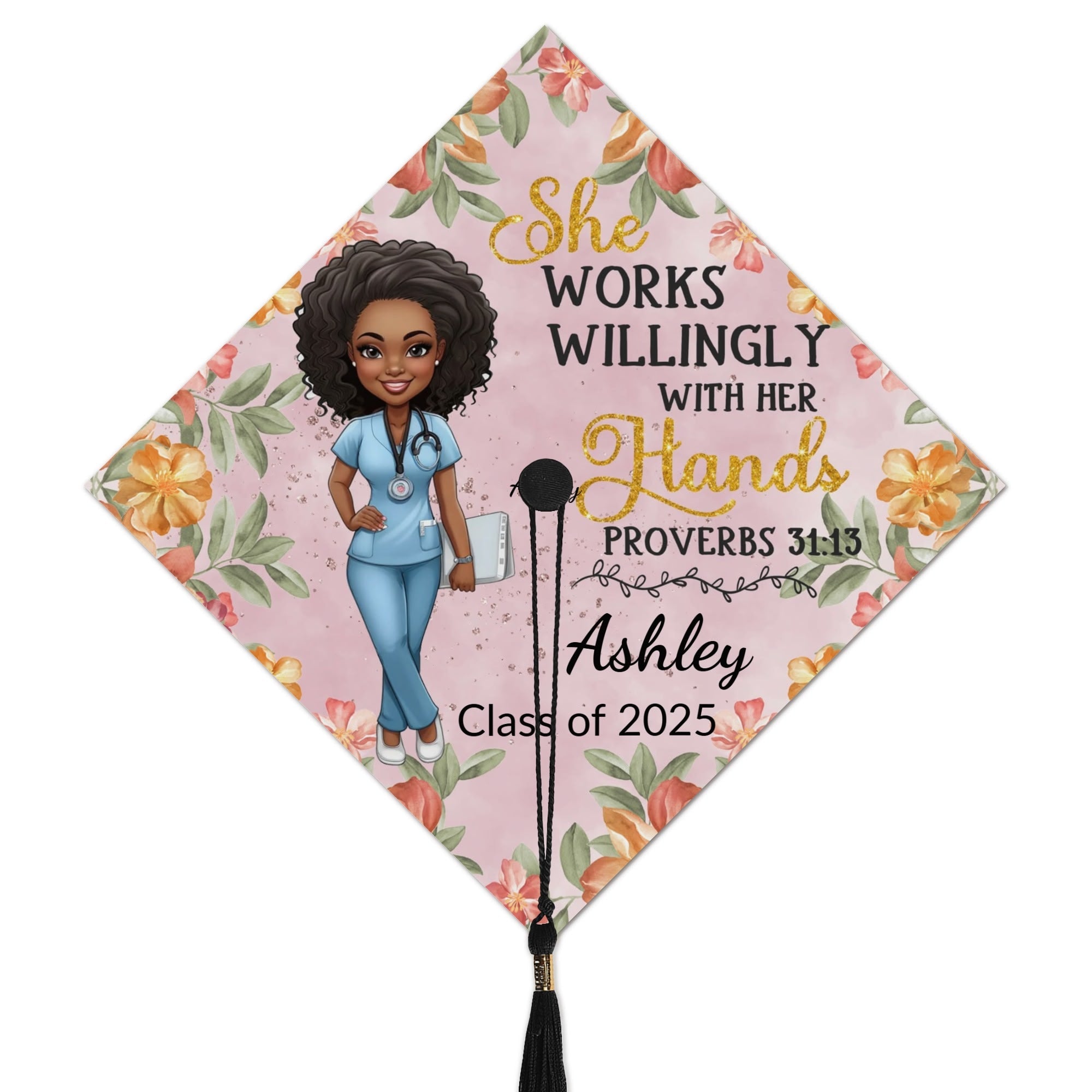 Personalized Decorated Graduation Cap