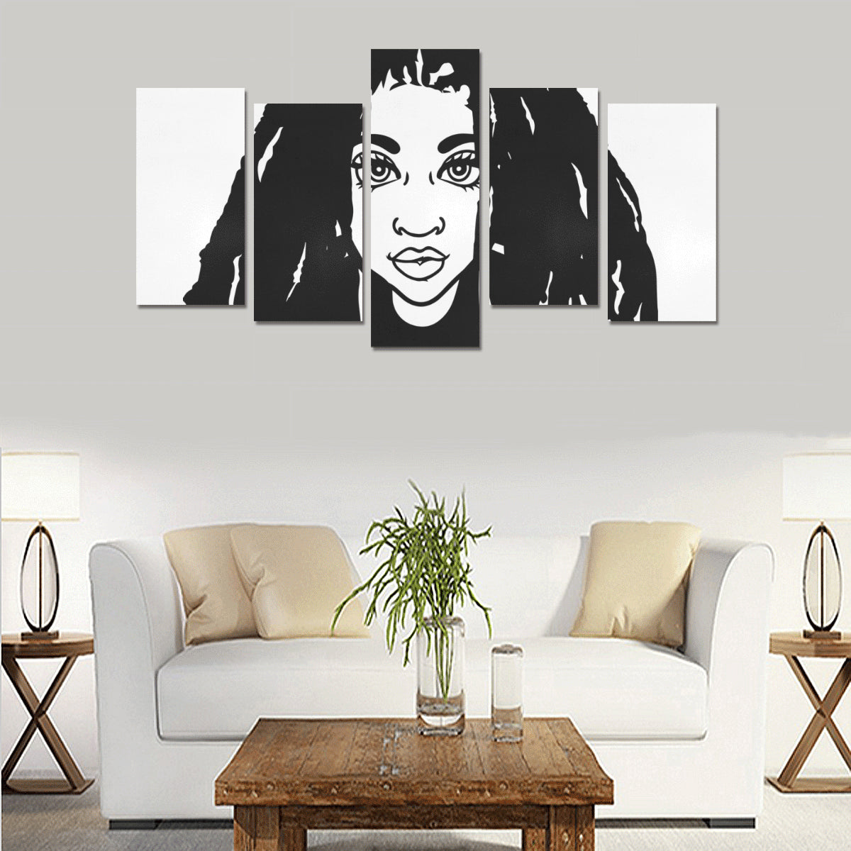 FOCSI Locs Canvas Print Sets (No Frame)