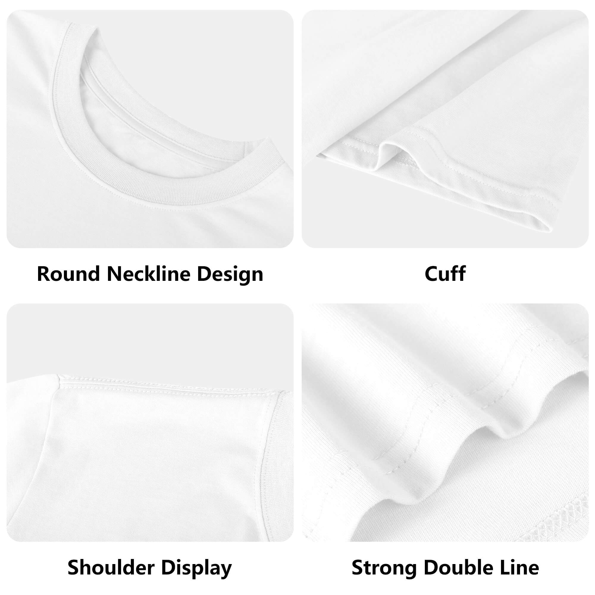Womens Cotton Front & Back Printing T Shirt