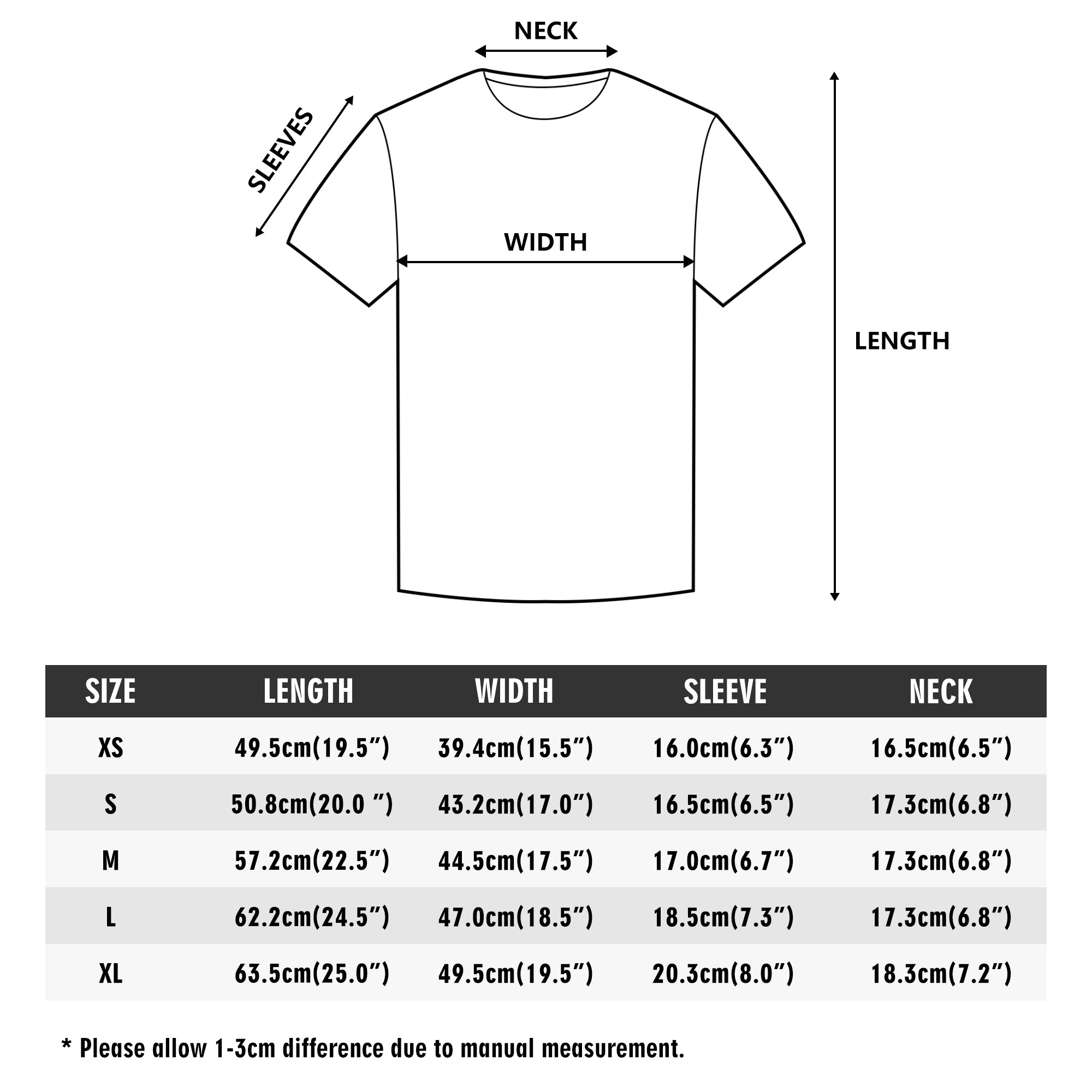 Childrens Loose Fit Short Sleeve T-Shirt