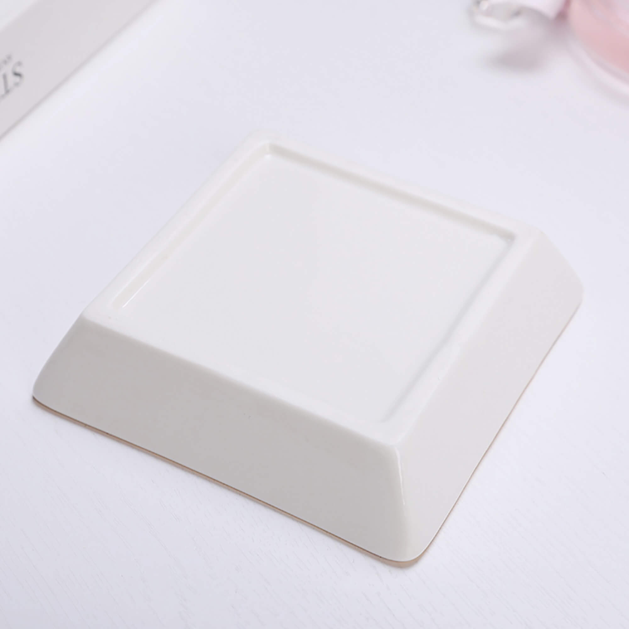 Custom Ceramic Square Dinner Plates Appetizer Plates 1 Pcs ,2 Pcs, 4 Pcs