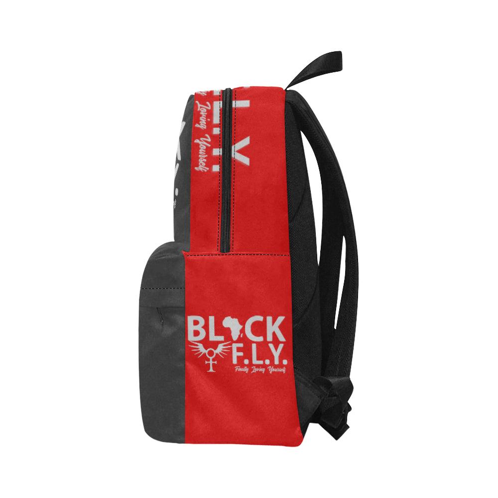 BLACK F.L.Y. Fist Pump Unisex Classic Backpack